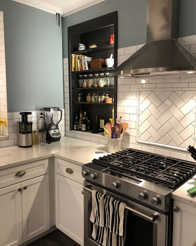 Anyone else spending a lot more time in their kitchens? There's never been a better time to spruce up your space. We are here to provide you with style samples, renderings, and quotes remotely and safely. Visit us at emanuelledesign.com, DM us, or ca