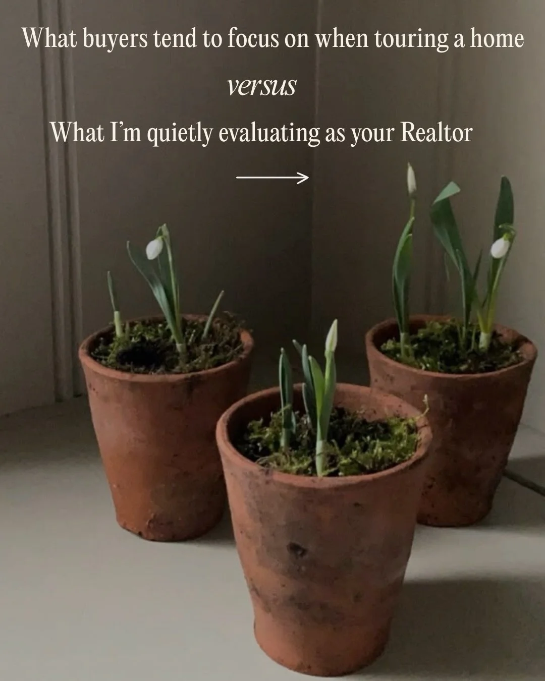 Buyers usually walk into a home and notice the things you&rsquo;d expect. The light, the kitchen, the charm, the feeling of the space. And they should. That part matters, a lot.

But while my clients are picturing their life in the home, I&rsquo;m qu