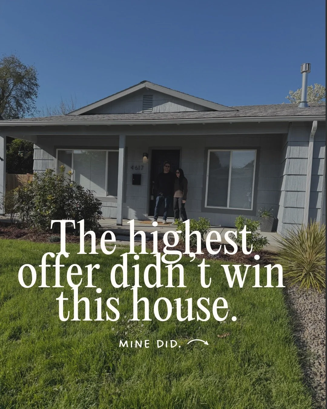 The highest offer didn&rsquo;t win this house. But mine did.

Just Sold | Richmond ☕️

My lovely buyers were ready to move out of their rental and put down roots in SE Portland, but only if and when it felt right. Walkable, turnkey, a yard for their 