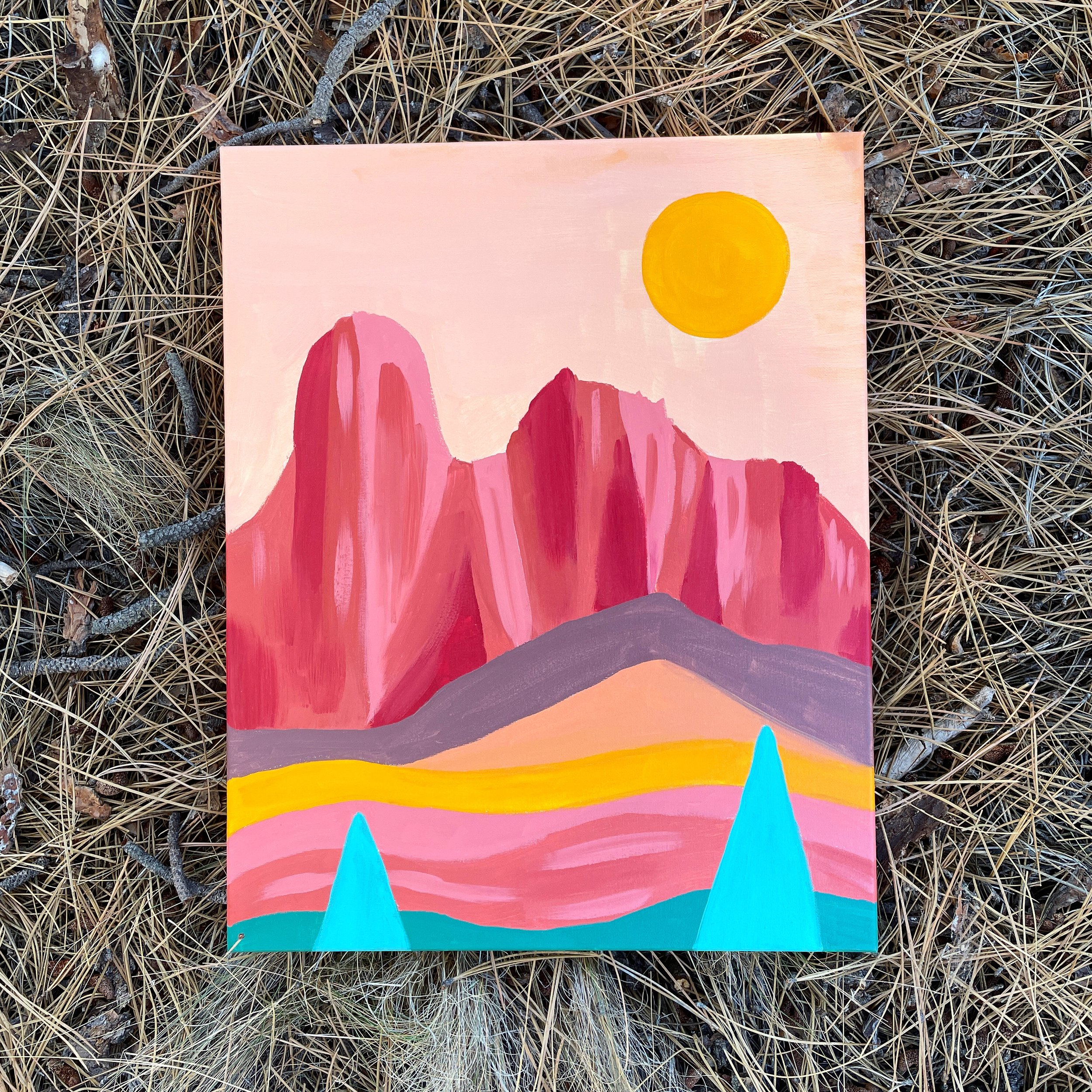 Abi Jane Creative - Smith Rock Original Painting.JPG