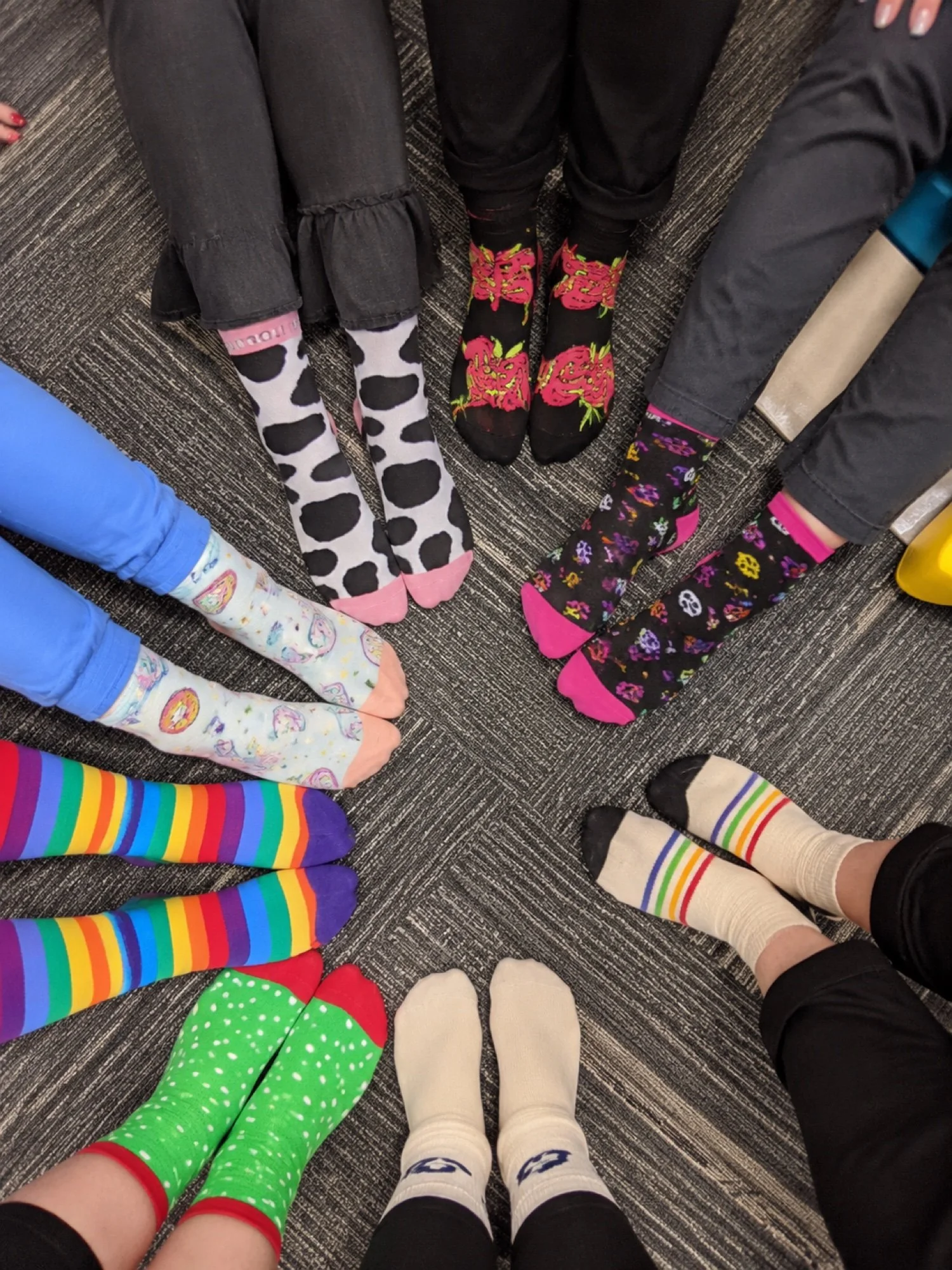 🧦 Rocking our socks for Down Syndrome Awareness Month! On Monday, the Crow Therapies team wore our brightest, silliest socks to celebrate the unique abilities and gifts of individuals with Down syndrome. We're proud to support every person we serve 