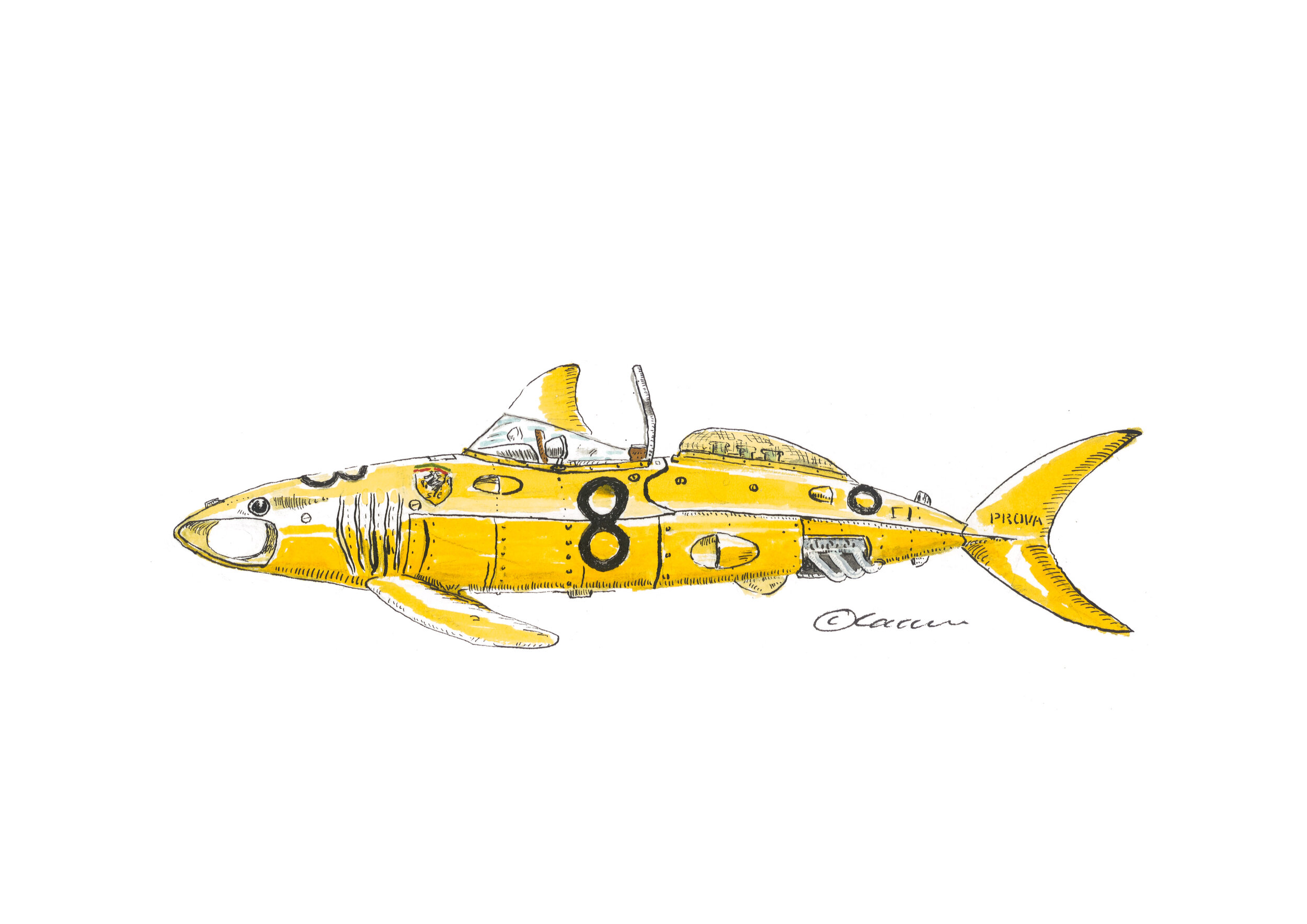 The Mako Spa Nosey Sharker 156