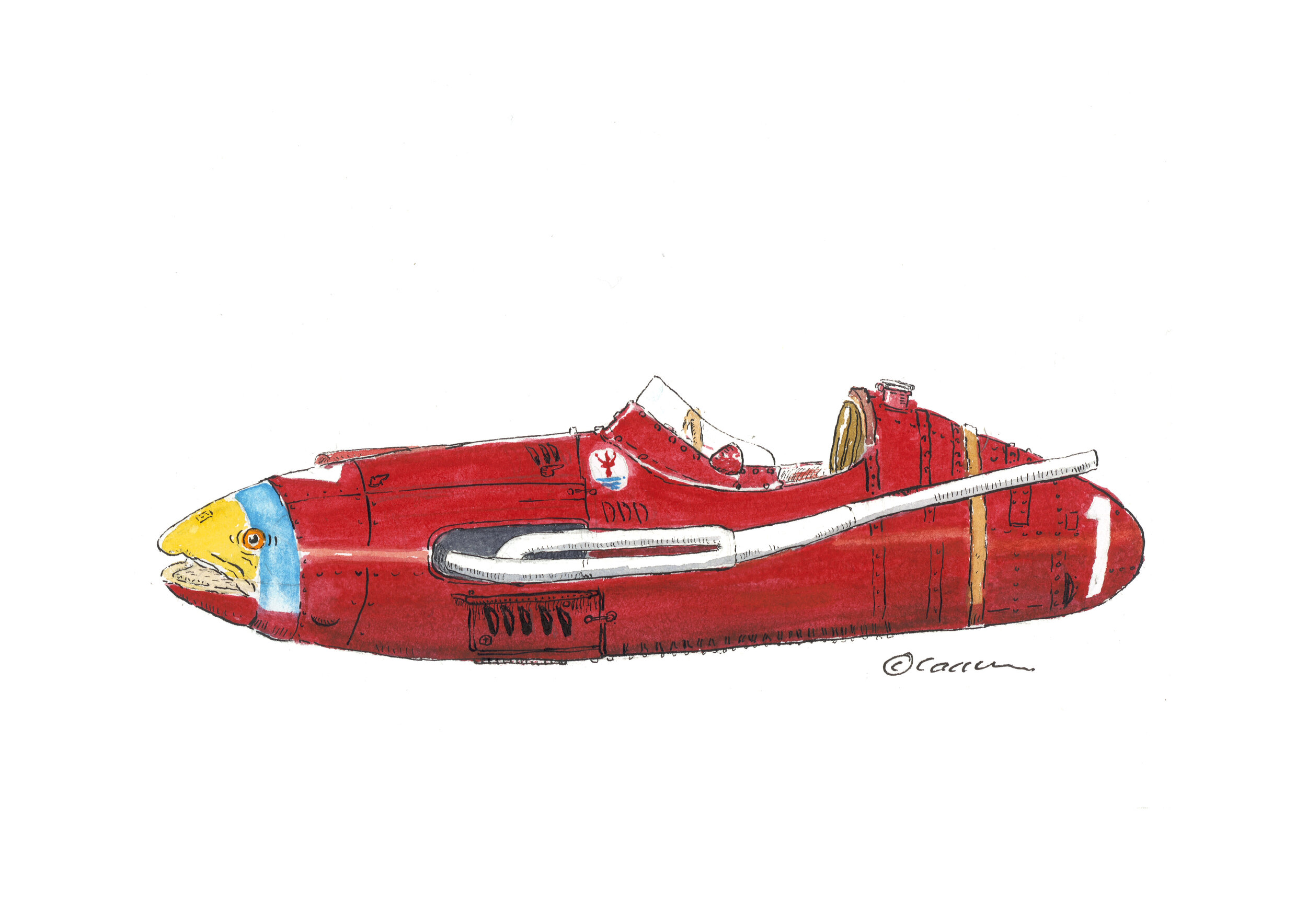 The Fangio Golden Maserado 