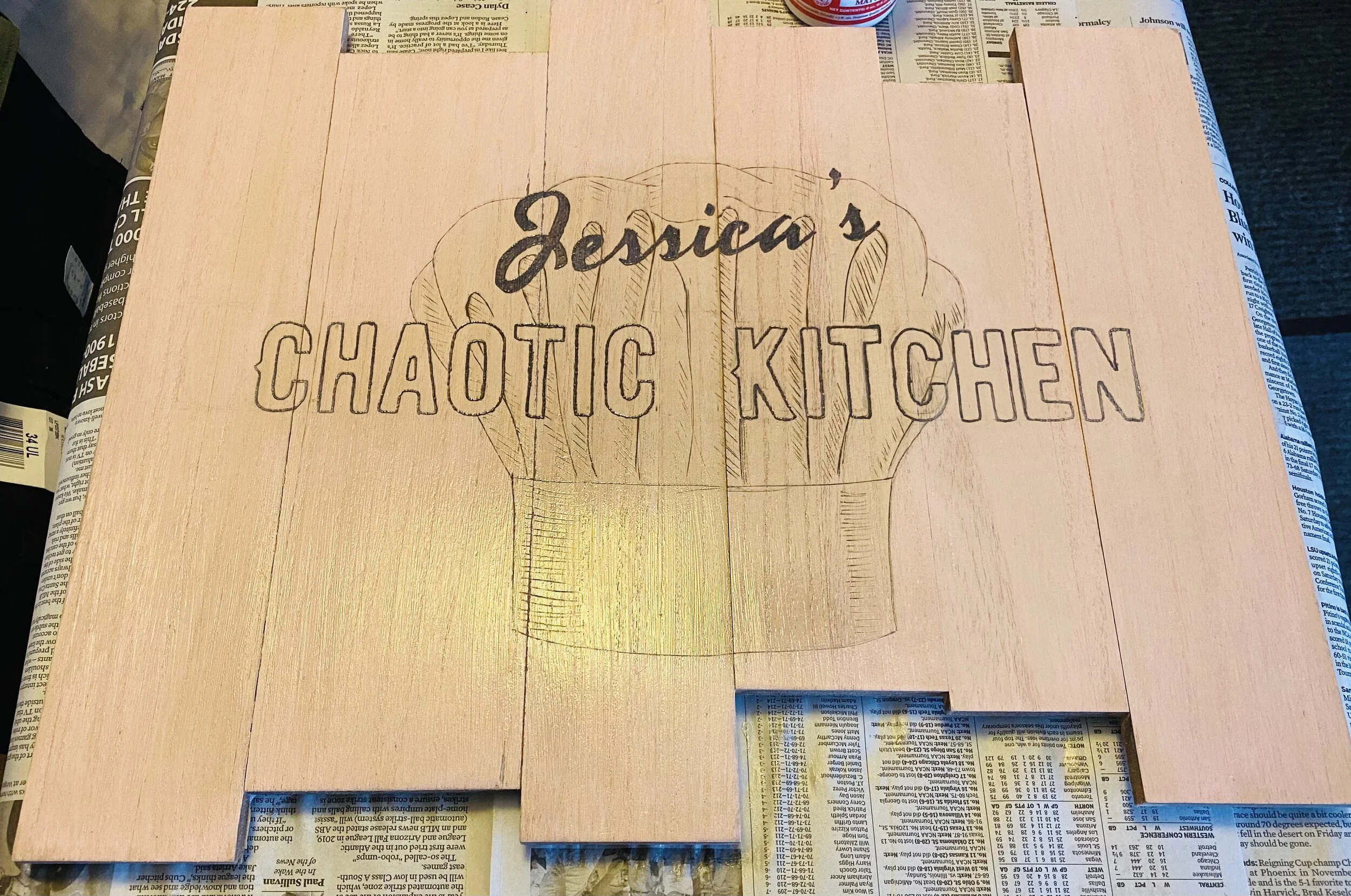 Woodcraft - Burning wood for rustic crafts