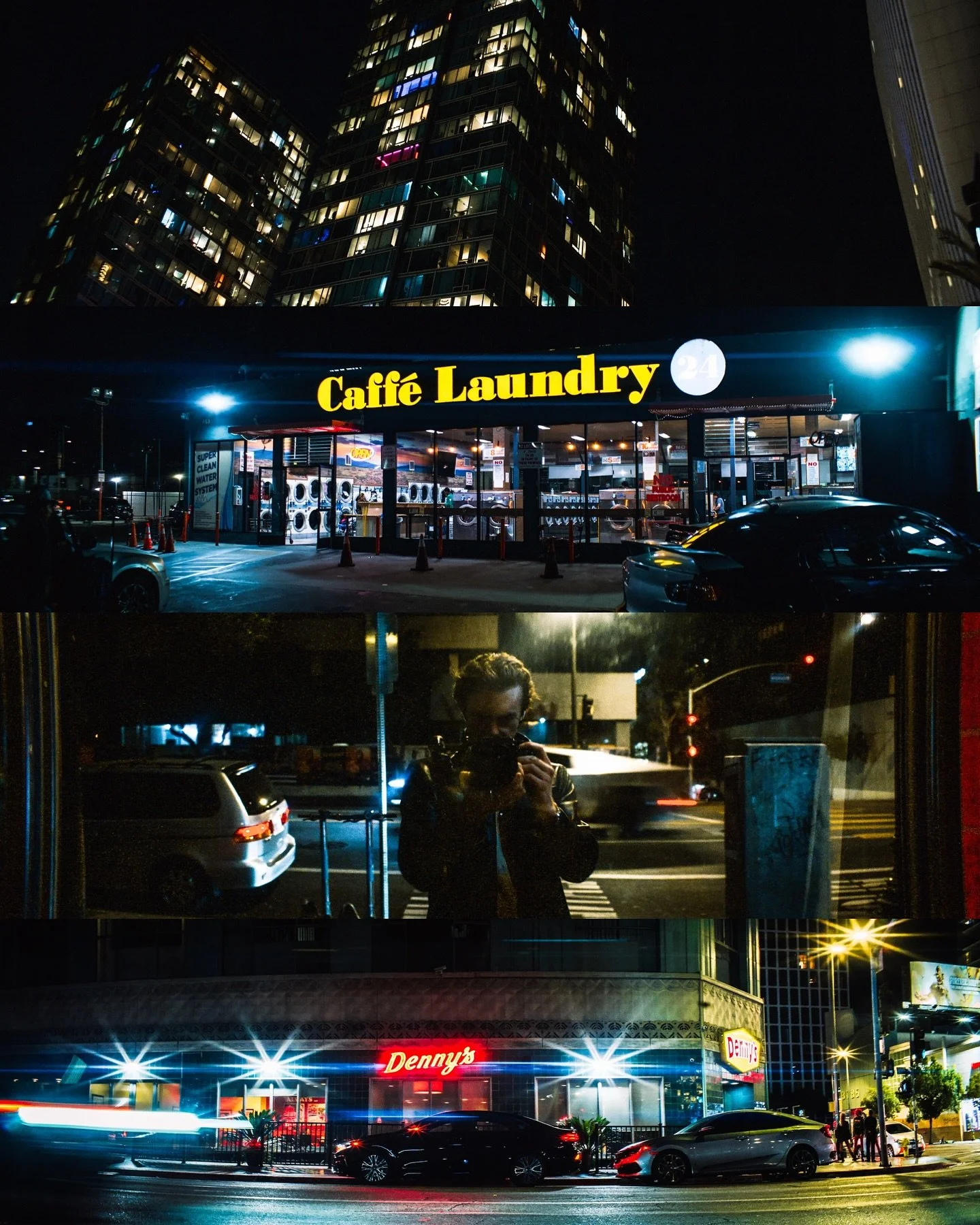 K Town excursion. With a Dennys night cap #anamorphic #sirui #filmlife #filmmaker
#director #anamorphiclens #losangeles #koreatown