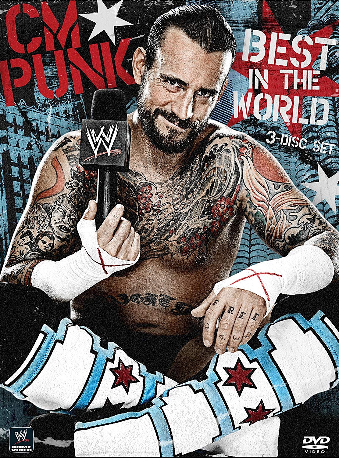 WWE : CM PUNK - BEST IN THE WORLD / COVER ART