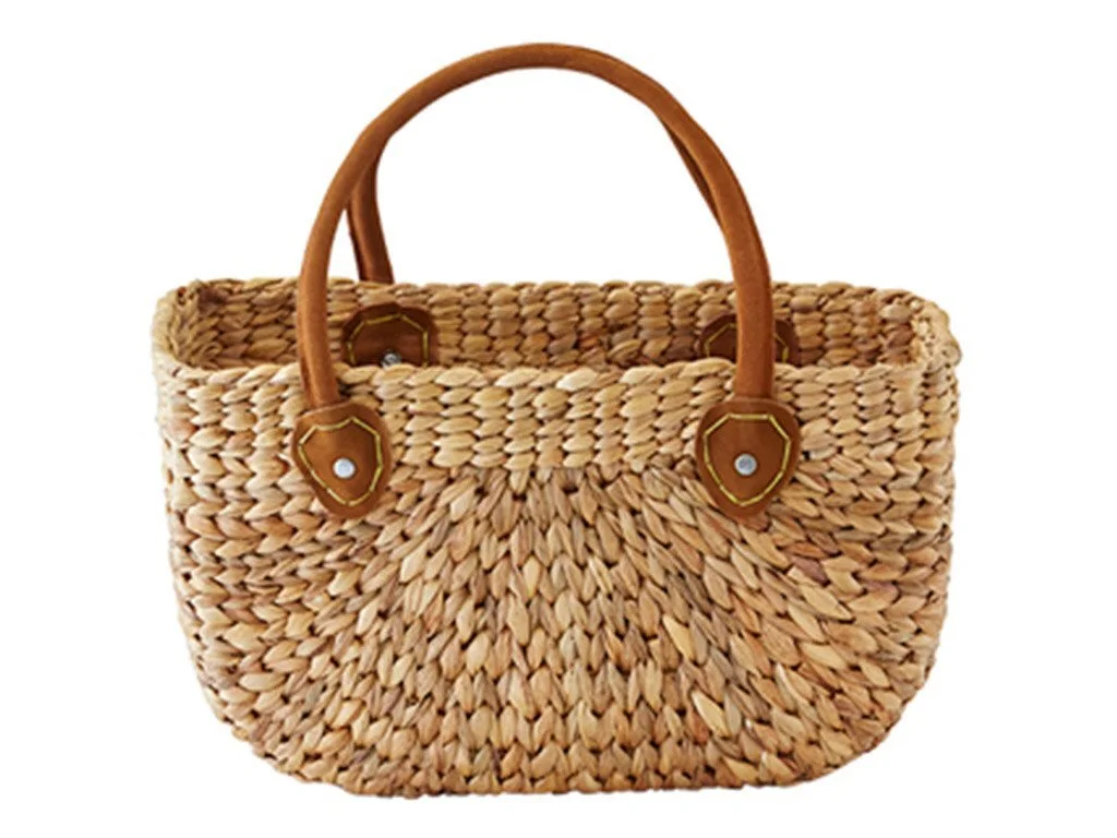 woven market tote