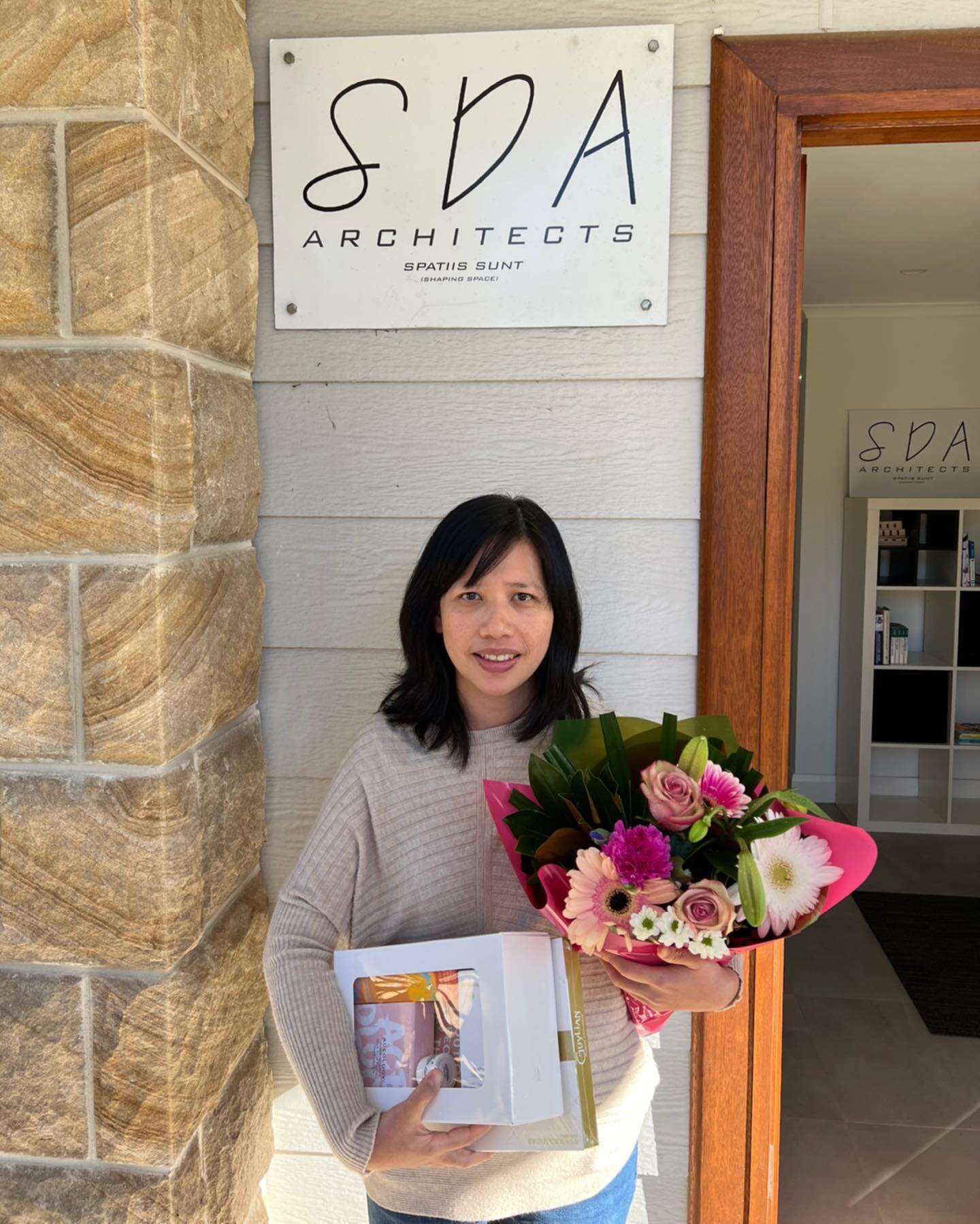 We said goodbye to beautiful Sylvia last week; our Senior Architectural Consultant for the past three years, who is moving onto the next phase in her design career. Wishing Sylvia all the best of luck! She will be missed! 💐