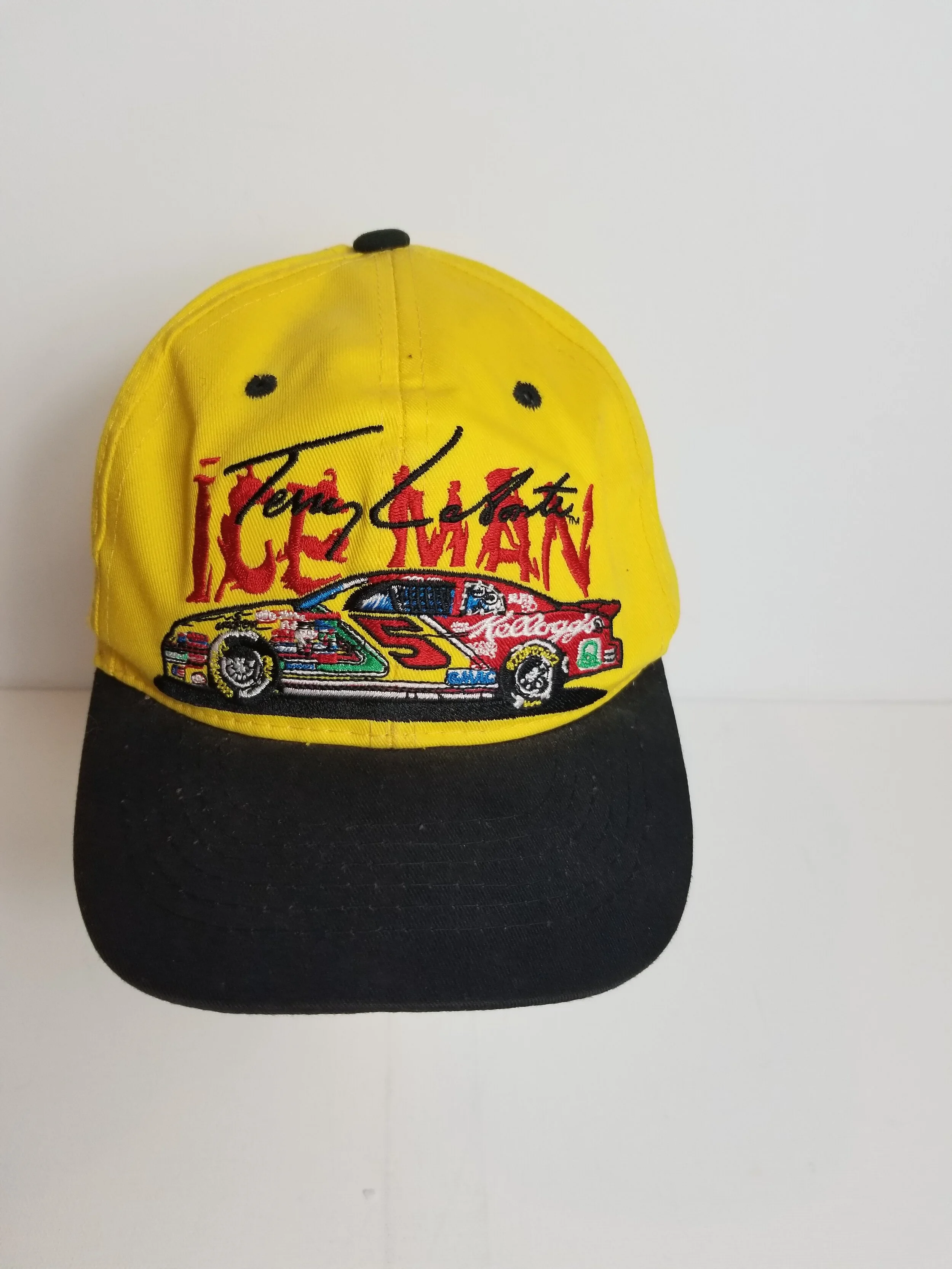 ice man Nascar Youth snapback hat Cap 