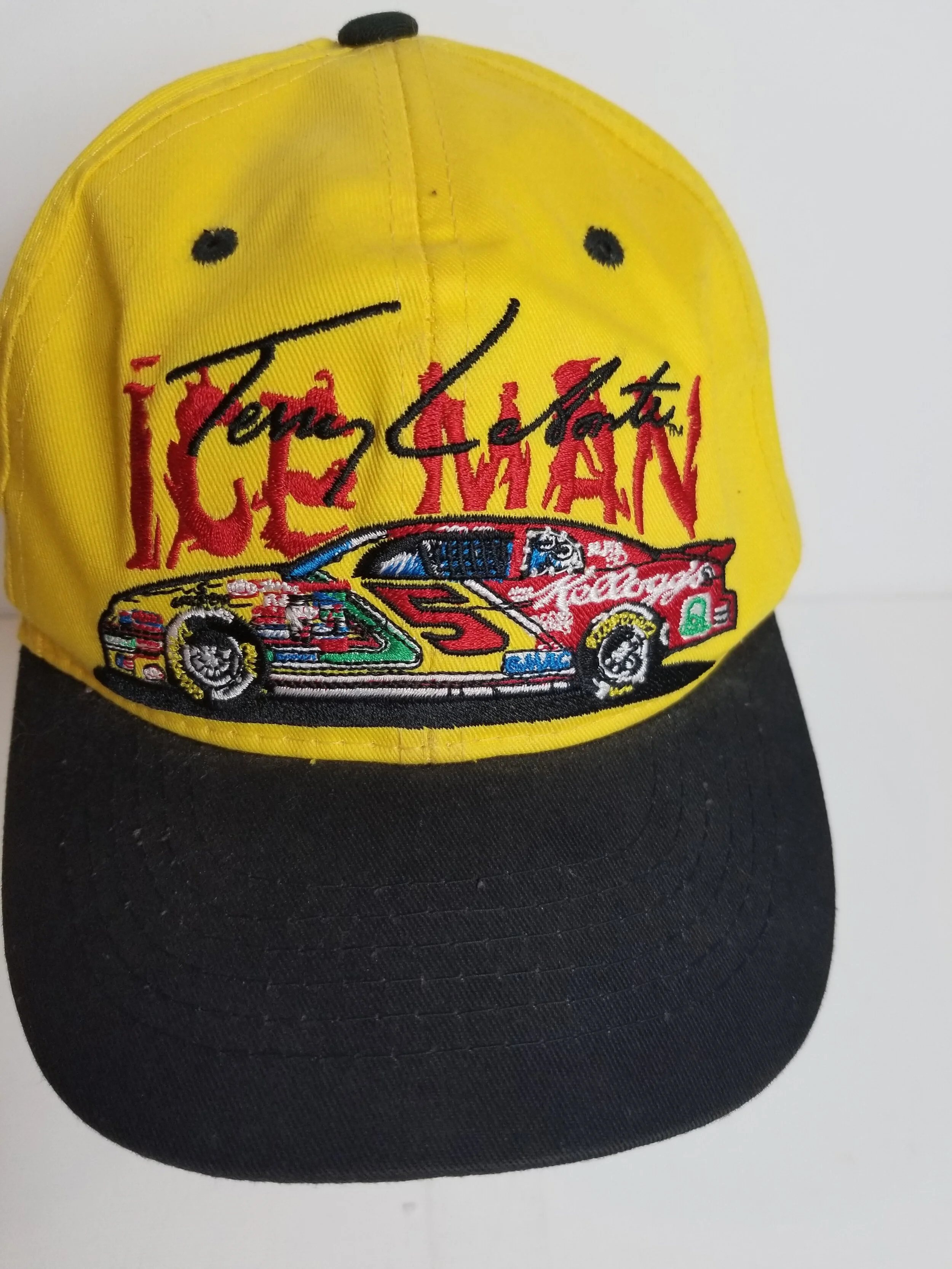 ice man Nascar Youth snapback hat Cap 