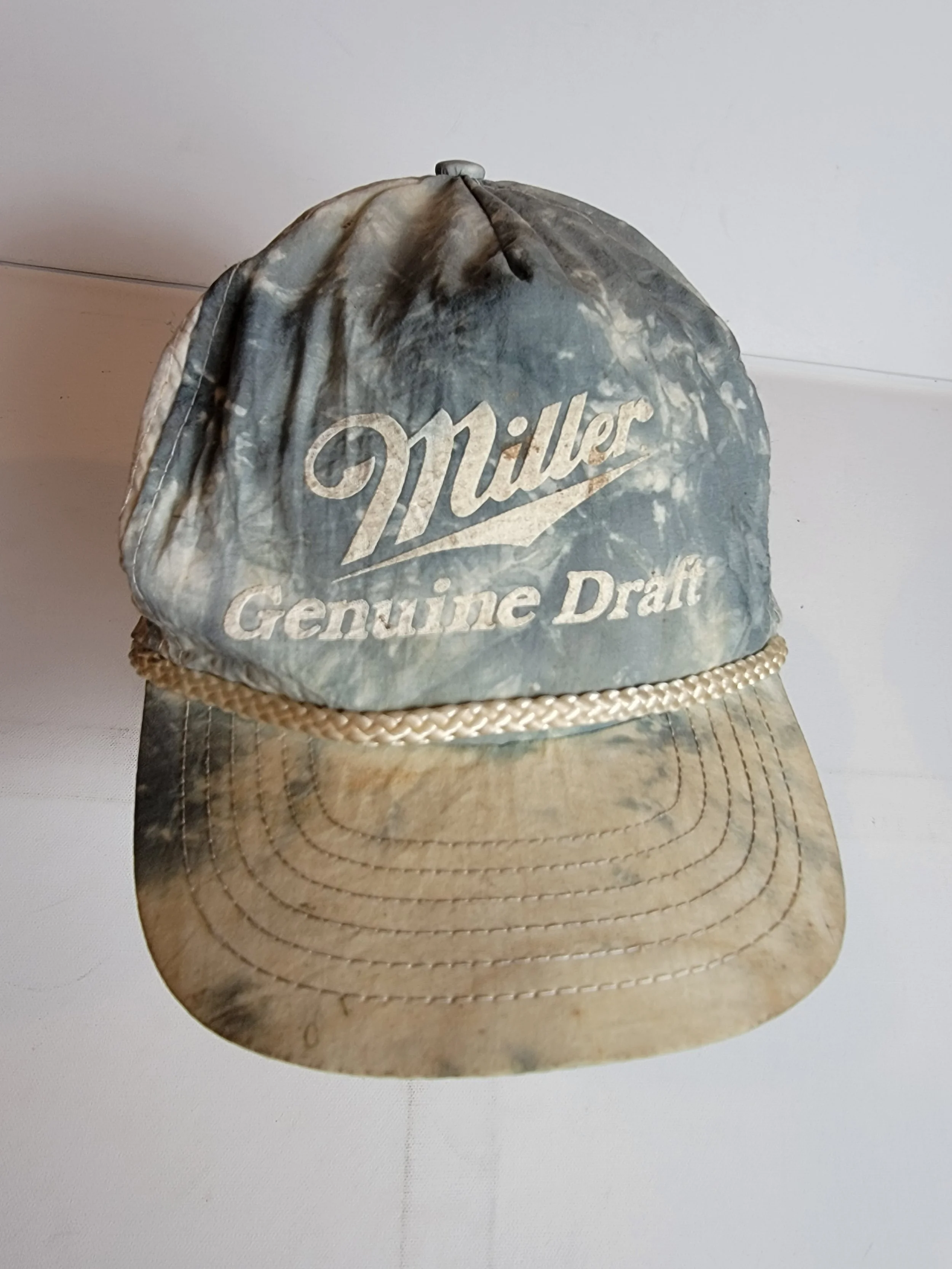 Vintage 1980s Miller Genuine Draft Hat Cap. Facebook Users Go to Www.Jtsheroeshop.com for More Pi