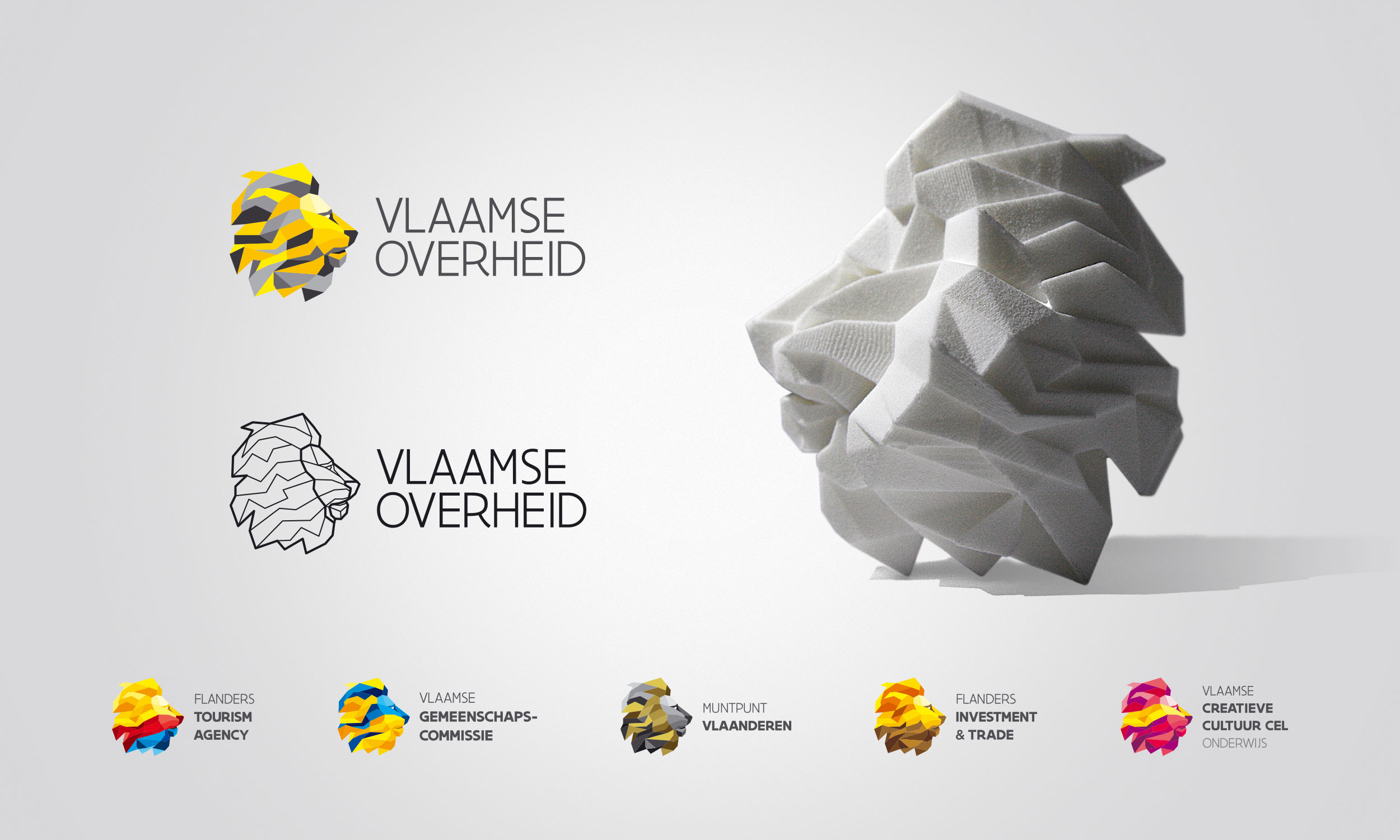 Logo design voor de Vlaamse Overheid