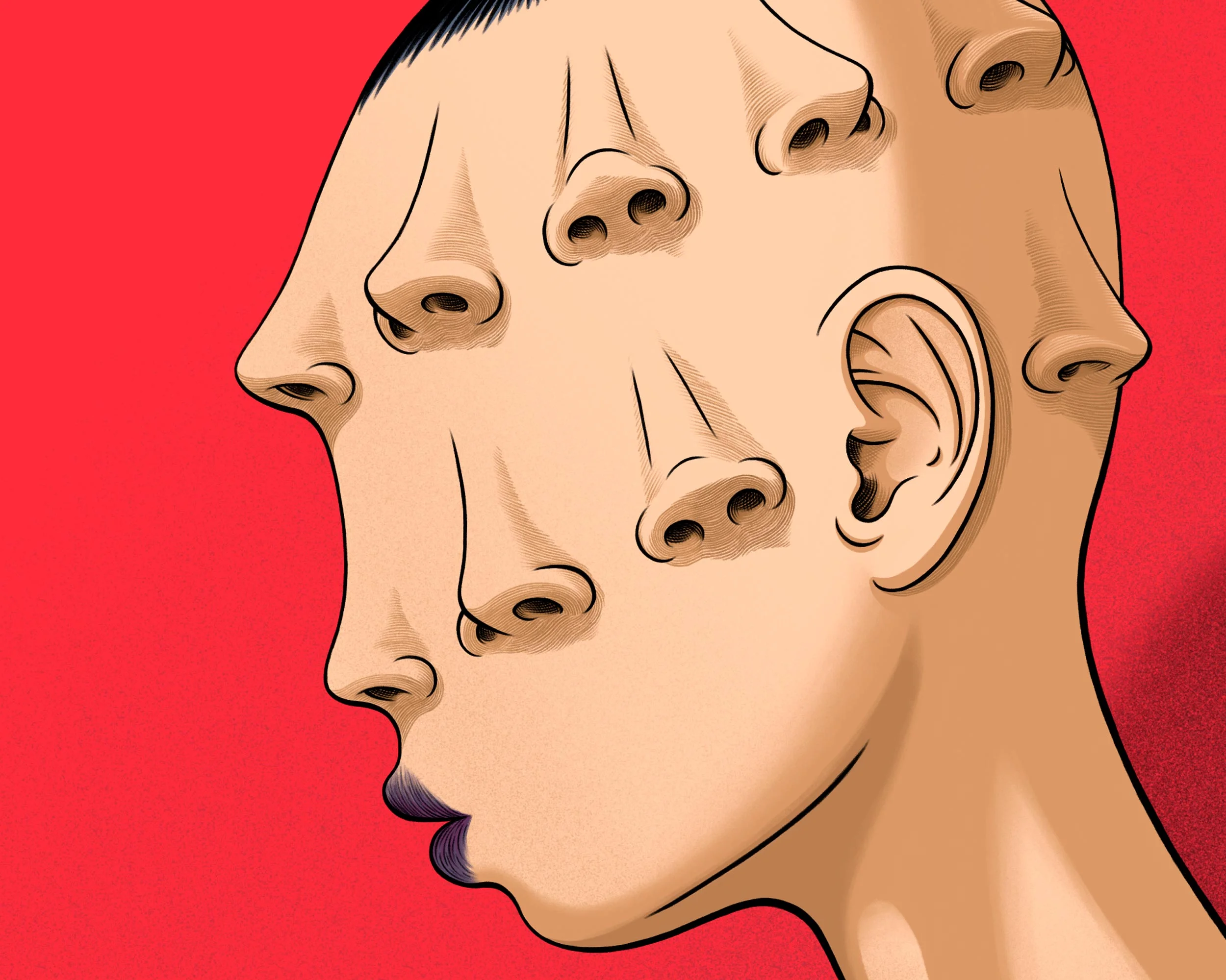 Illustratie Headcase IV
