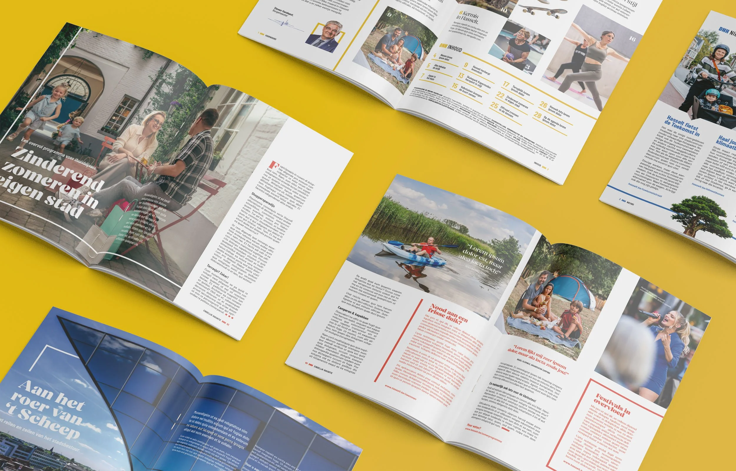 Magazine design De Nieuwe Hasselaar