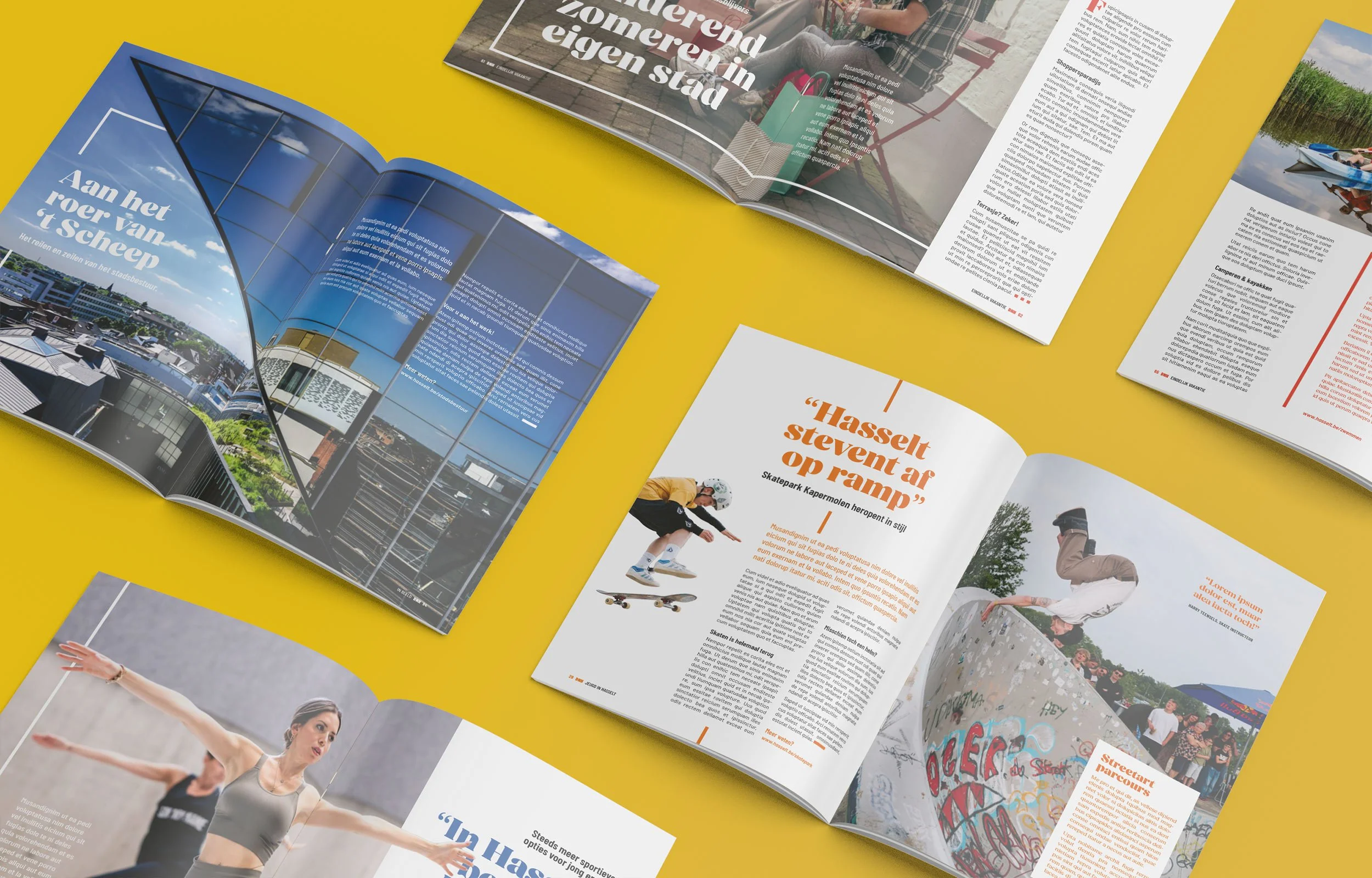 Magazine design De Nieuwe Hasselaar