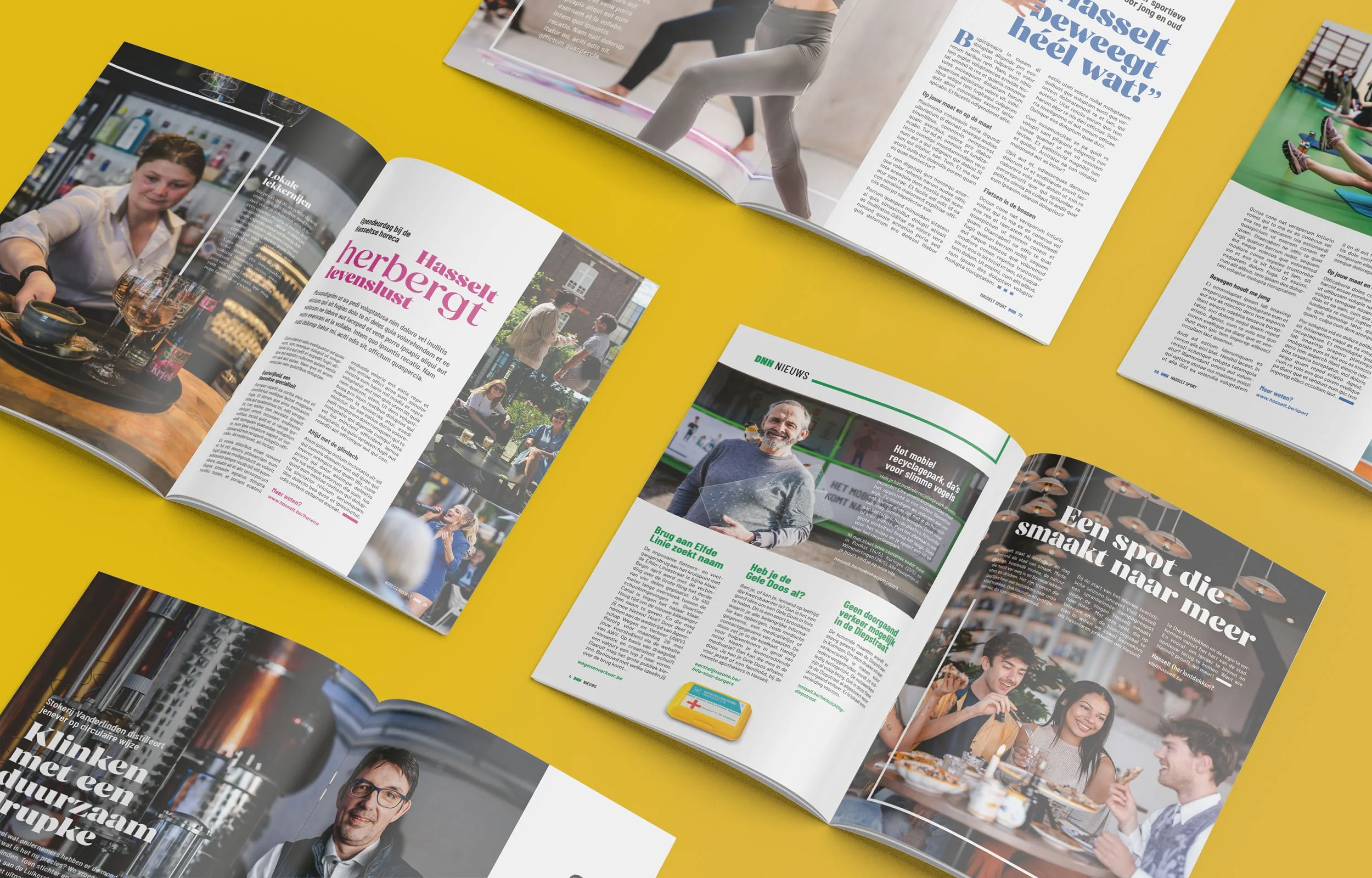 Magazine design De Nieuwe Hasselaar