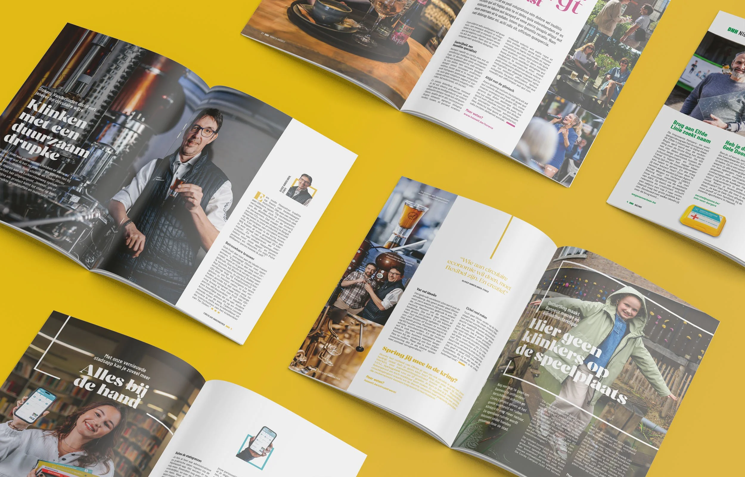 Magazine design De Nieuwe Hasselaar