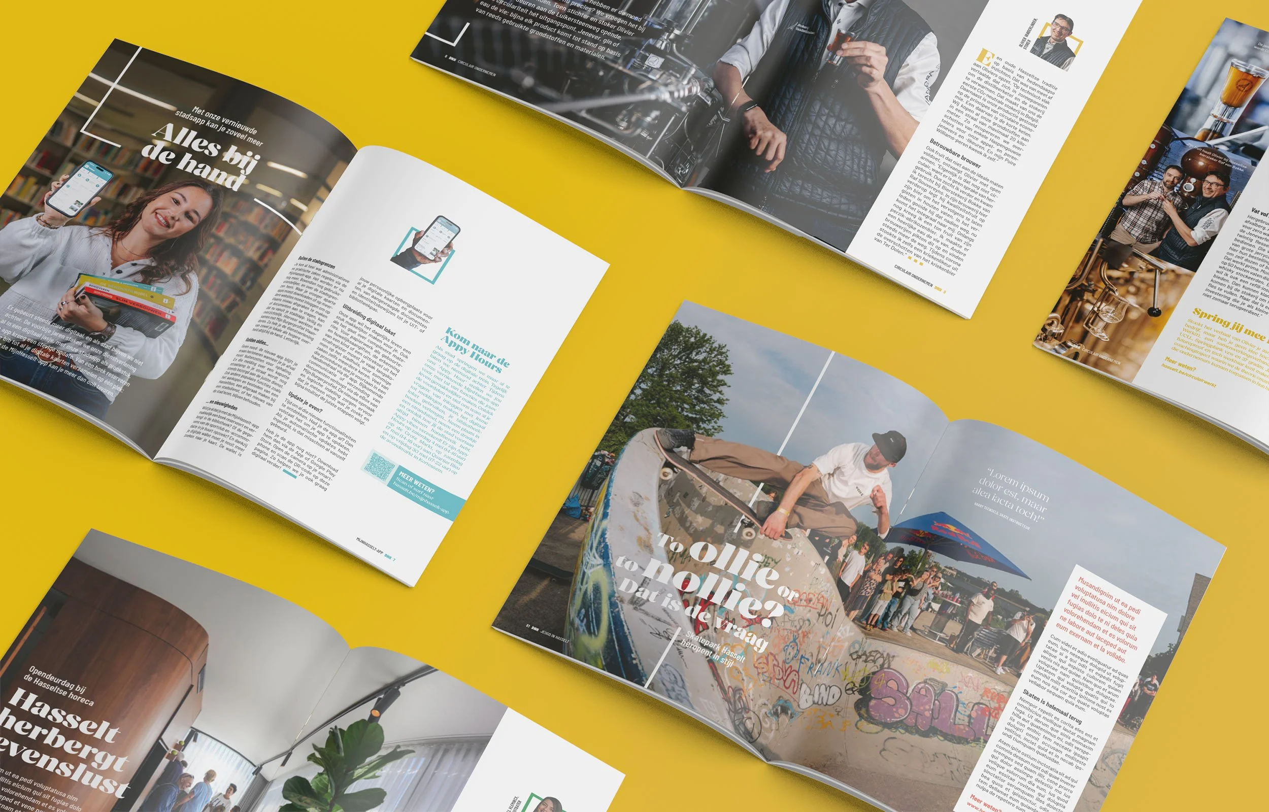 Magazine design De Nieuwe Hasselaar