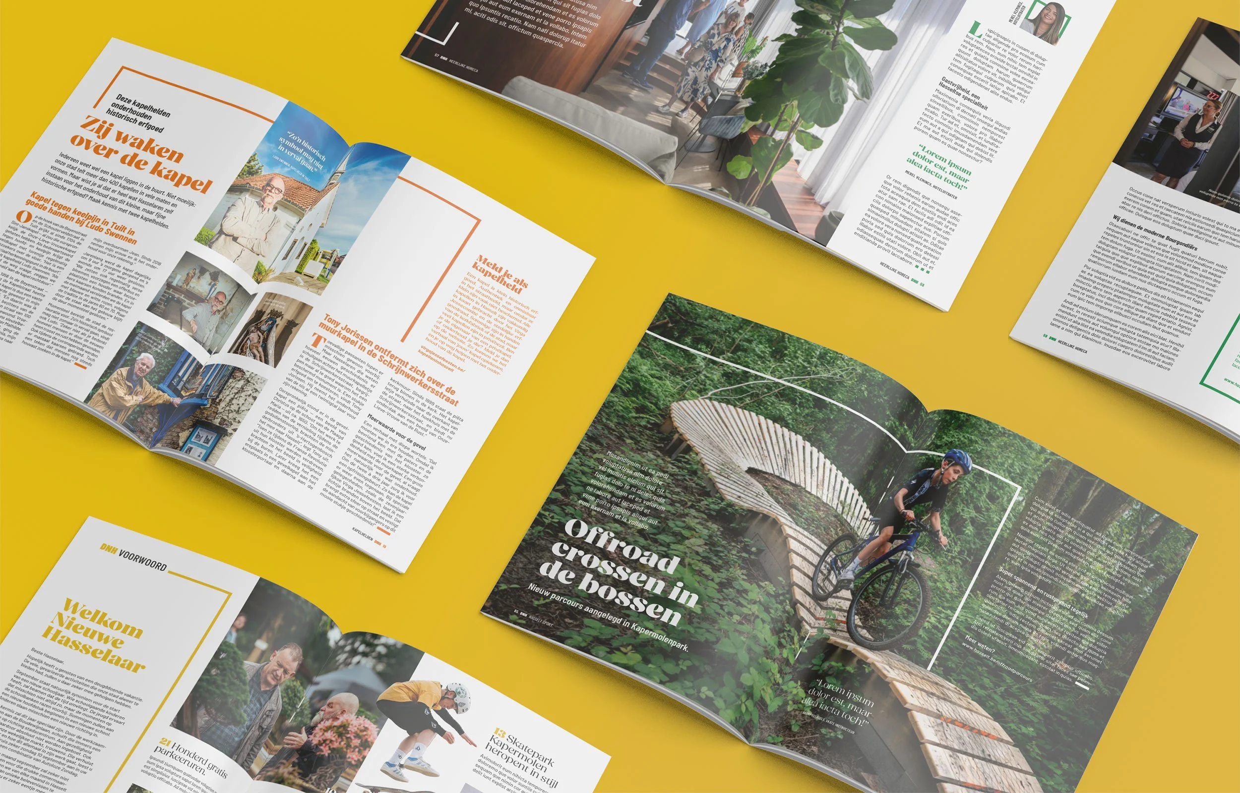 Magazine design De Nieuwe Hasselaar