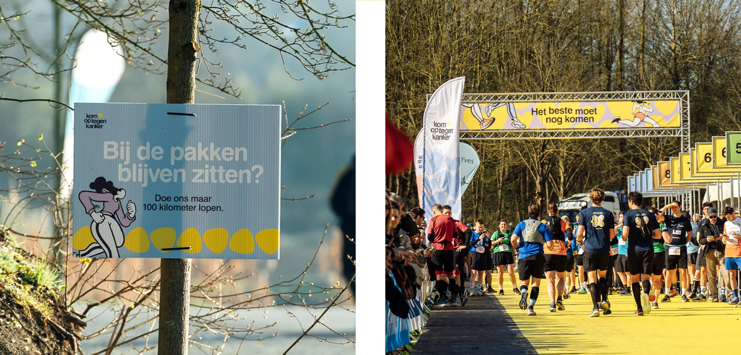 Branding Meter na meter sterker dan kanker