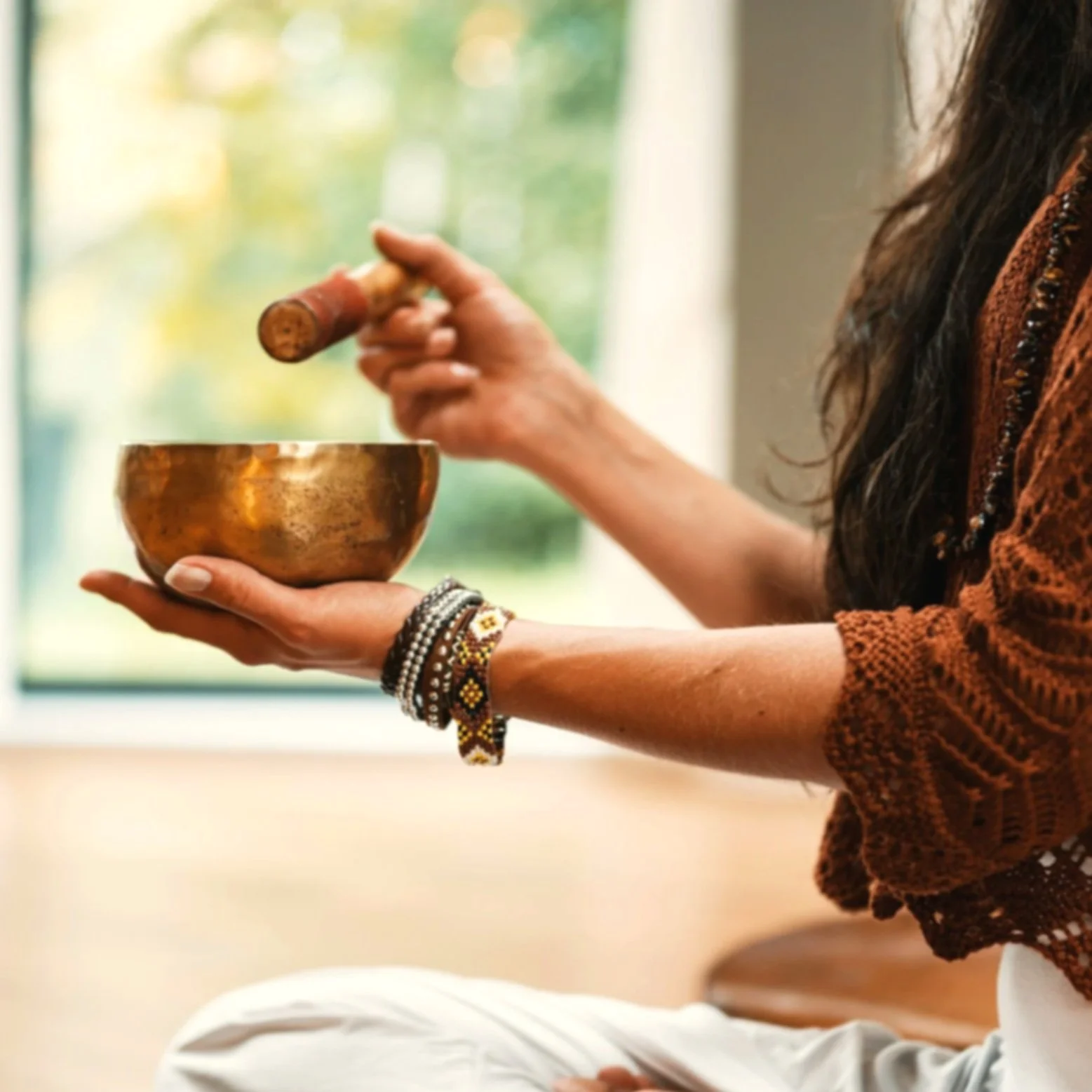 Reiki relaxation sound healing tibetan bowl