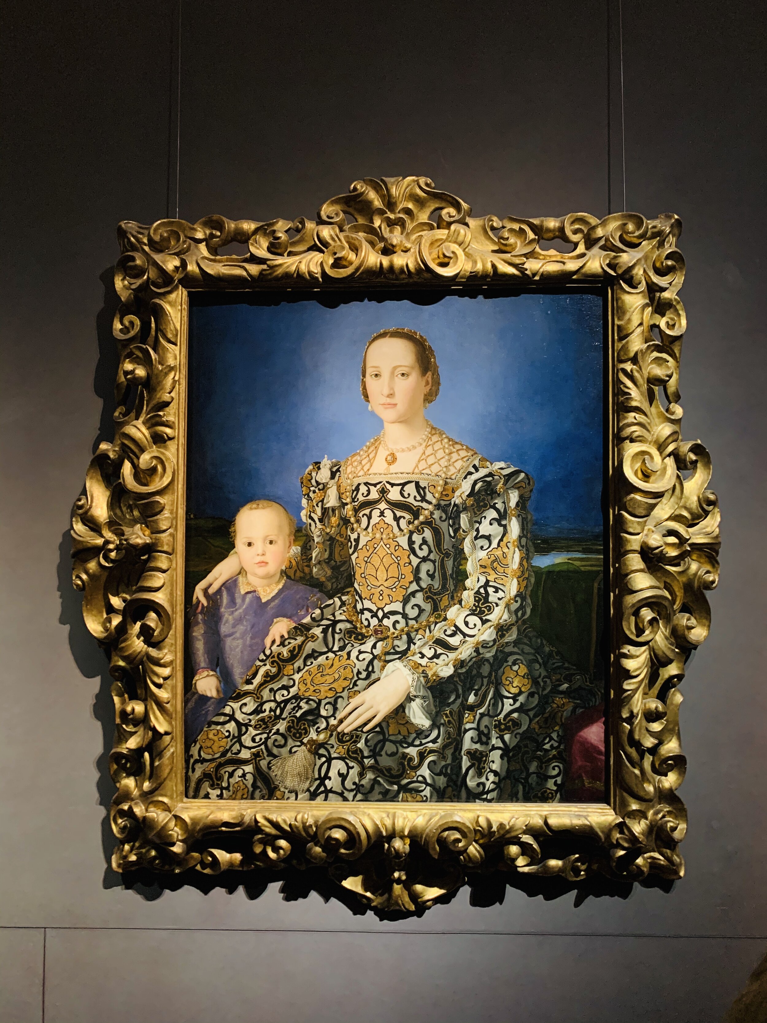339 Ritratto di Eleonora di Toledo con il figlio Giovanni del Bronzino.jpeg