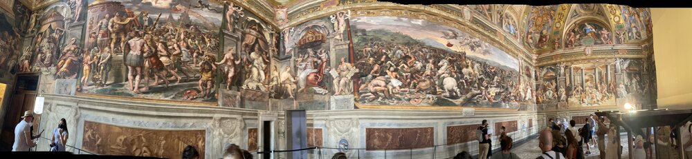 Sala di Costantino, Raphael Rooms