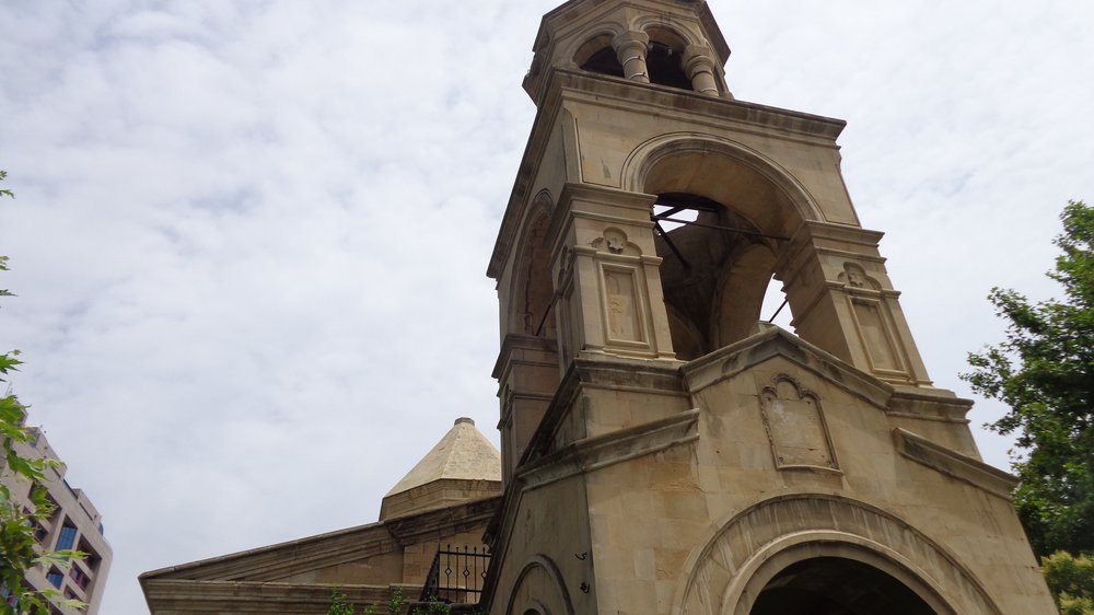 DSC00784 La chiesa armena Saint Gregory the Illuminator Church in Fountains Square Baku.JPG
