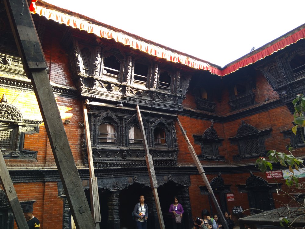 IMG_20171209_150818 Kumari ghar in Durban Square, Kathmandu.jpg