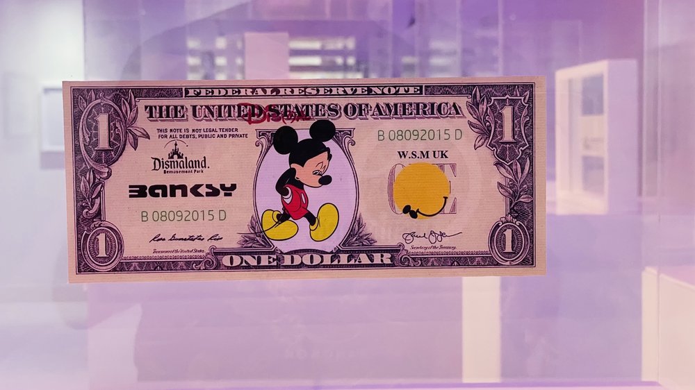 338 Banknote Mickey Mouse, Bansky.jpeg
