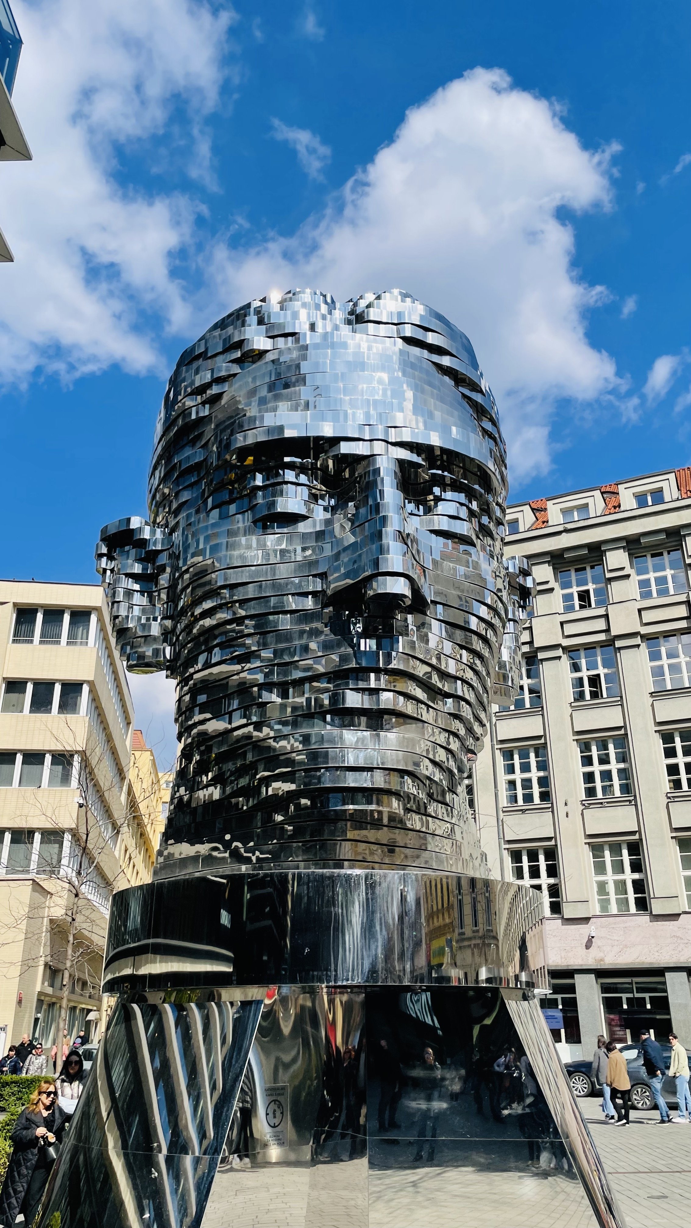 Franz Kafka - Rotating Head by Cerny