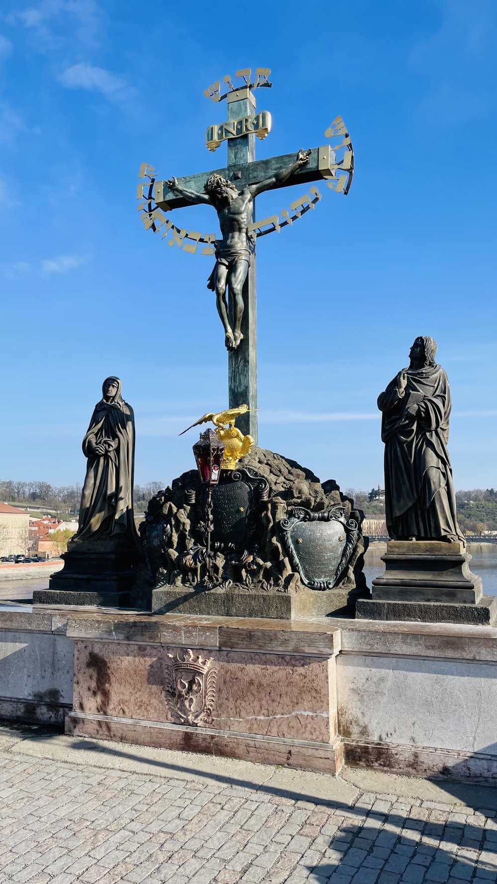 Statuary of the Holy Crucifix and Calvary in Charles Bridge (Copia)