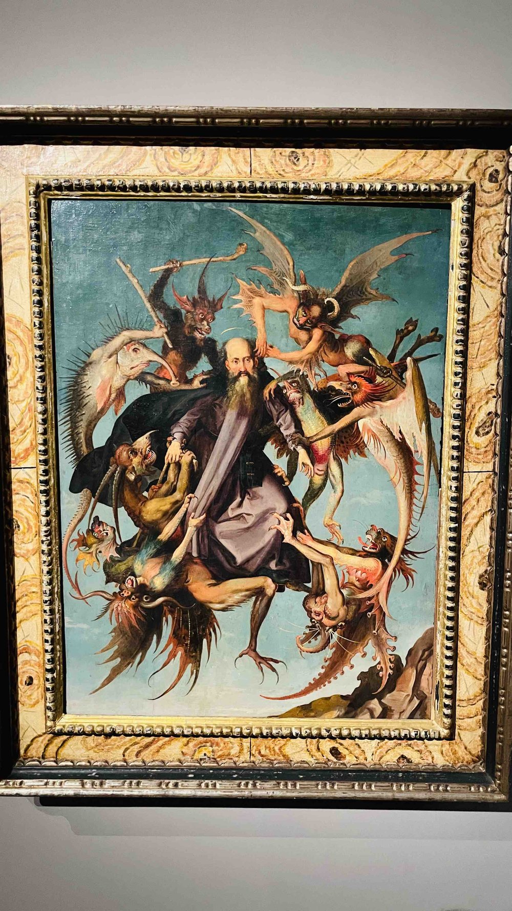 100 Le tentazioni di sant'Antonio, Da Martin Schongauer .jpeg