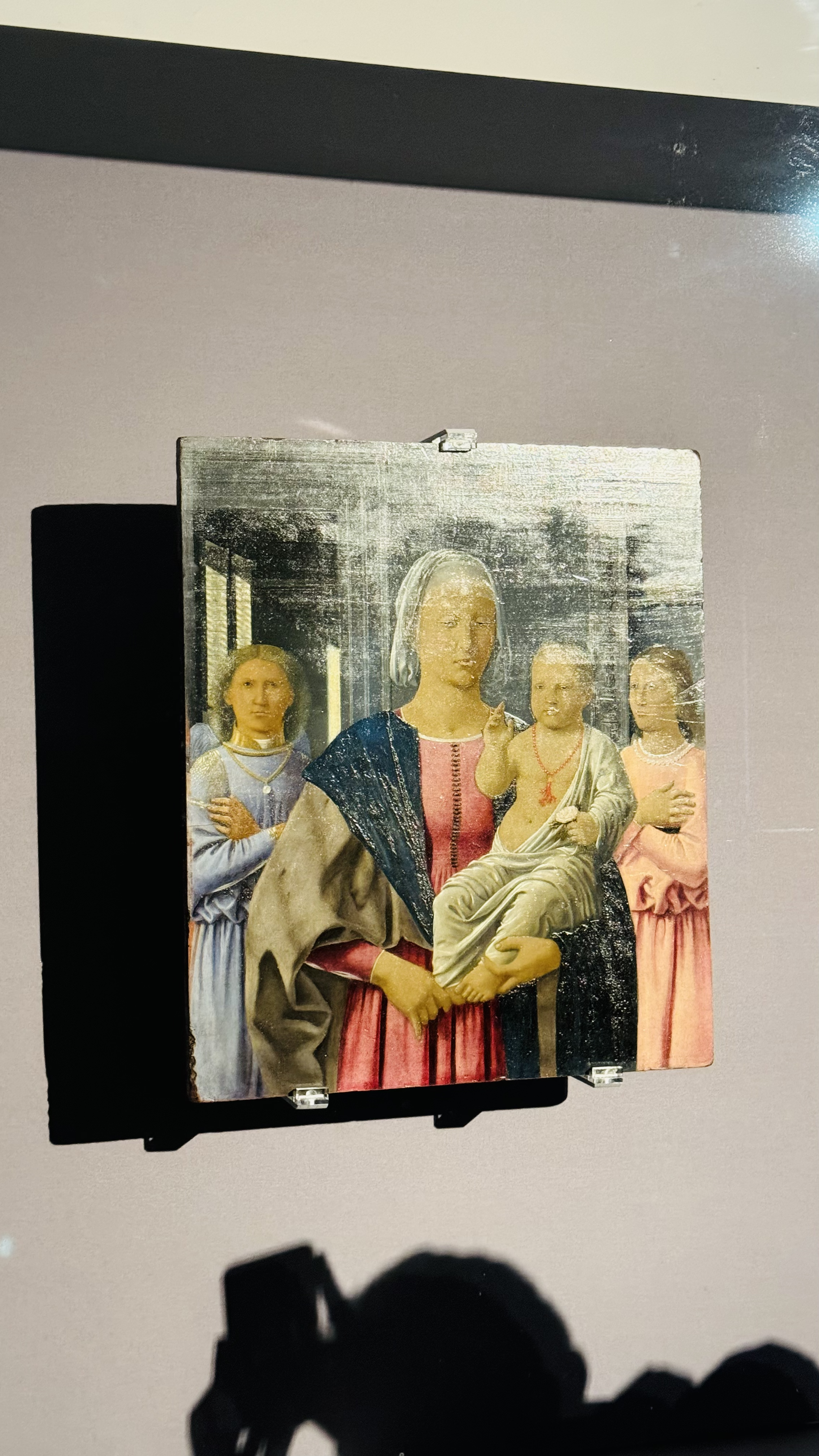 Piero Della Francesca, Madonna con Bambino tra due Angeli, detta Madonna di Senigallia, 1474 1478 (Copia)