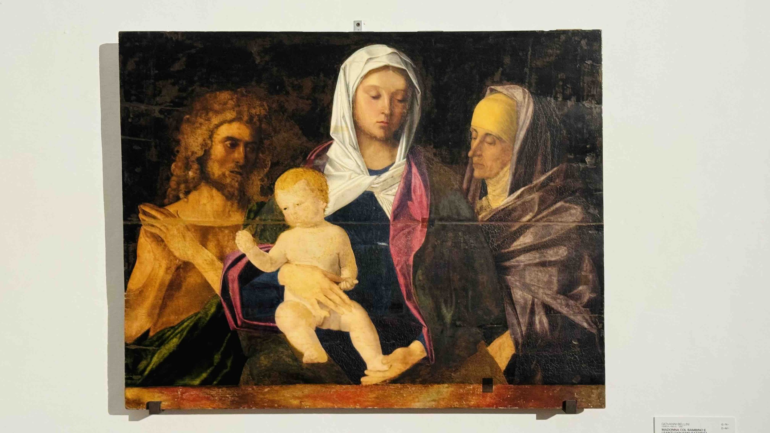 Giovanni Bellini, Madonna col Bambino e i Santi Giovanni Battista ed Elisabetta