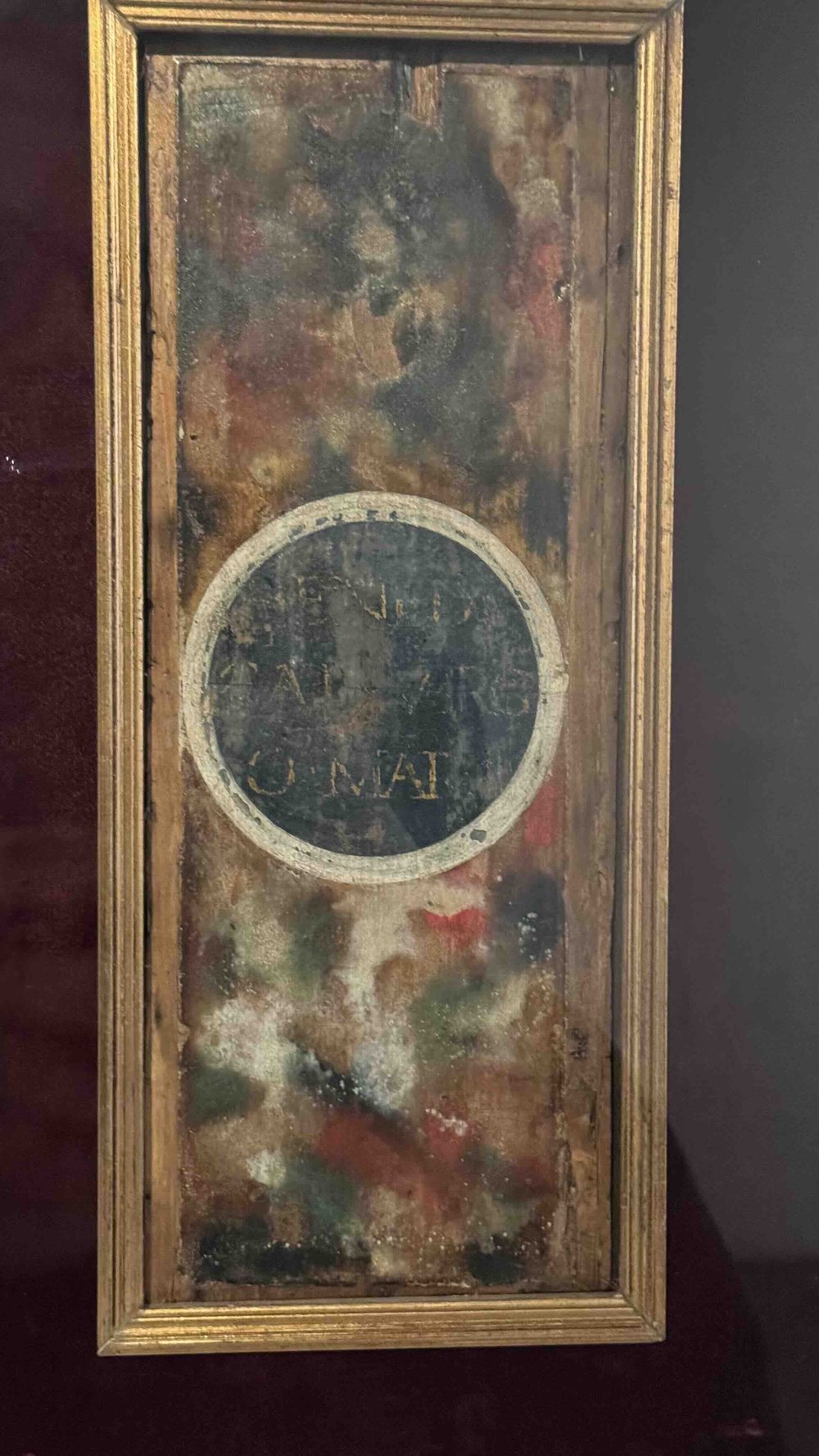 152 Raffaello Sanzio, Santa Caterina D'Alessandria (Recto) Specchiatura Marmorea e iscrizione (Verso).jpeg