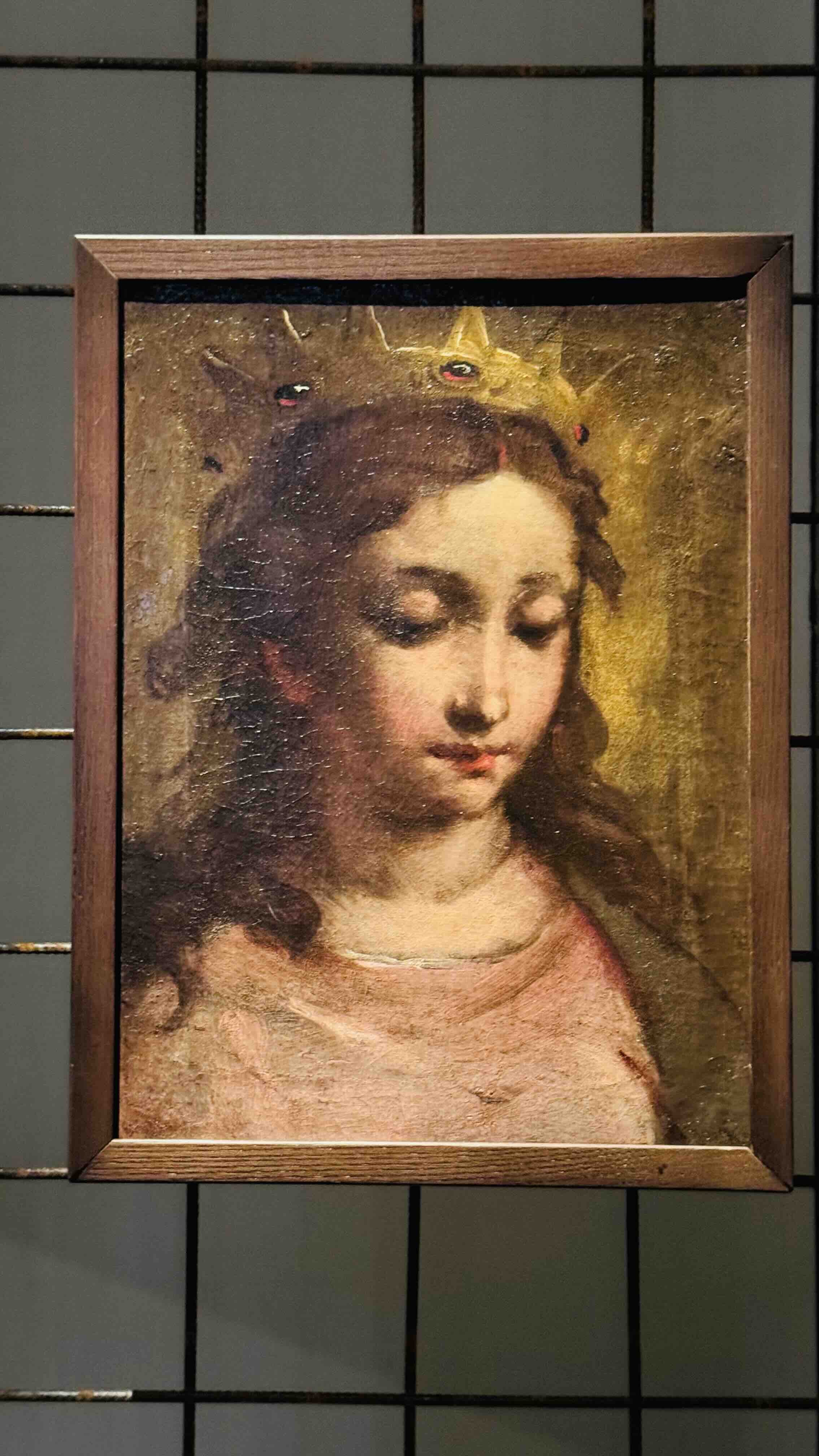 Bottega di Claudio Ridolfi, Madonna incoronata (Copia)