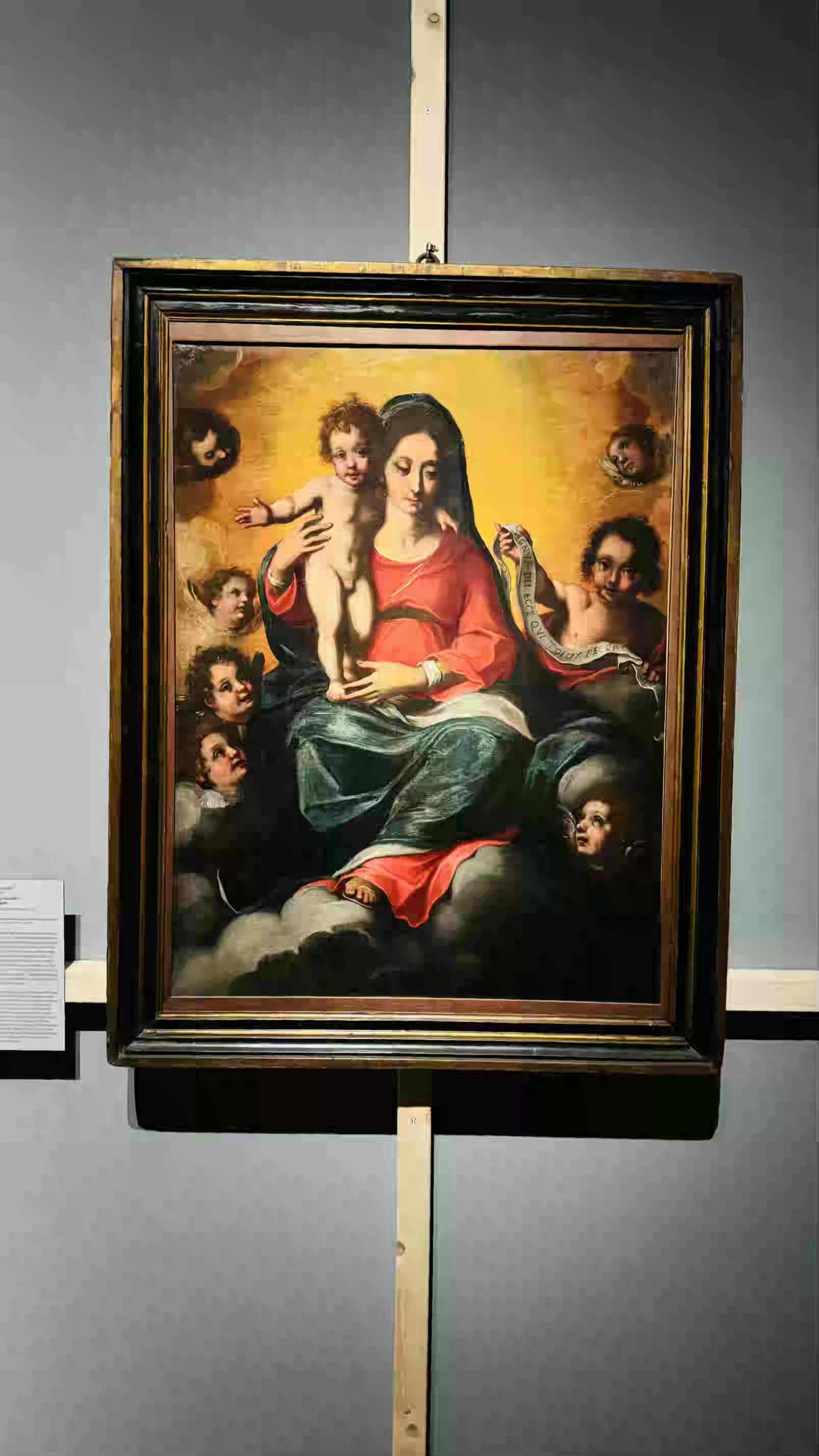 Giovan Giacomo Pandolfi, Madonna in gloria col Bambino, San Giovannino e angeli