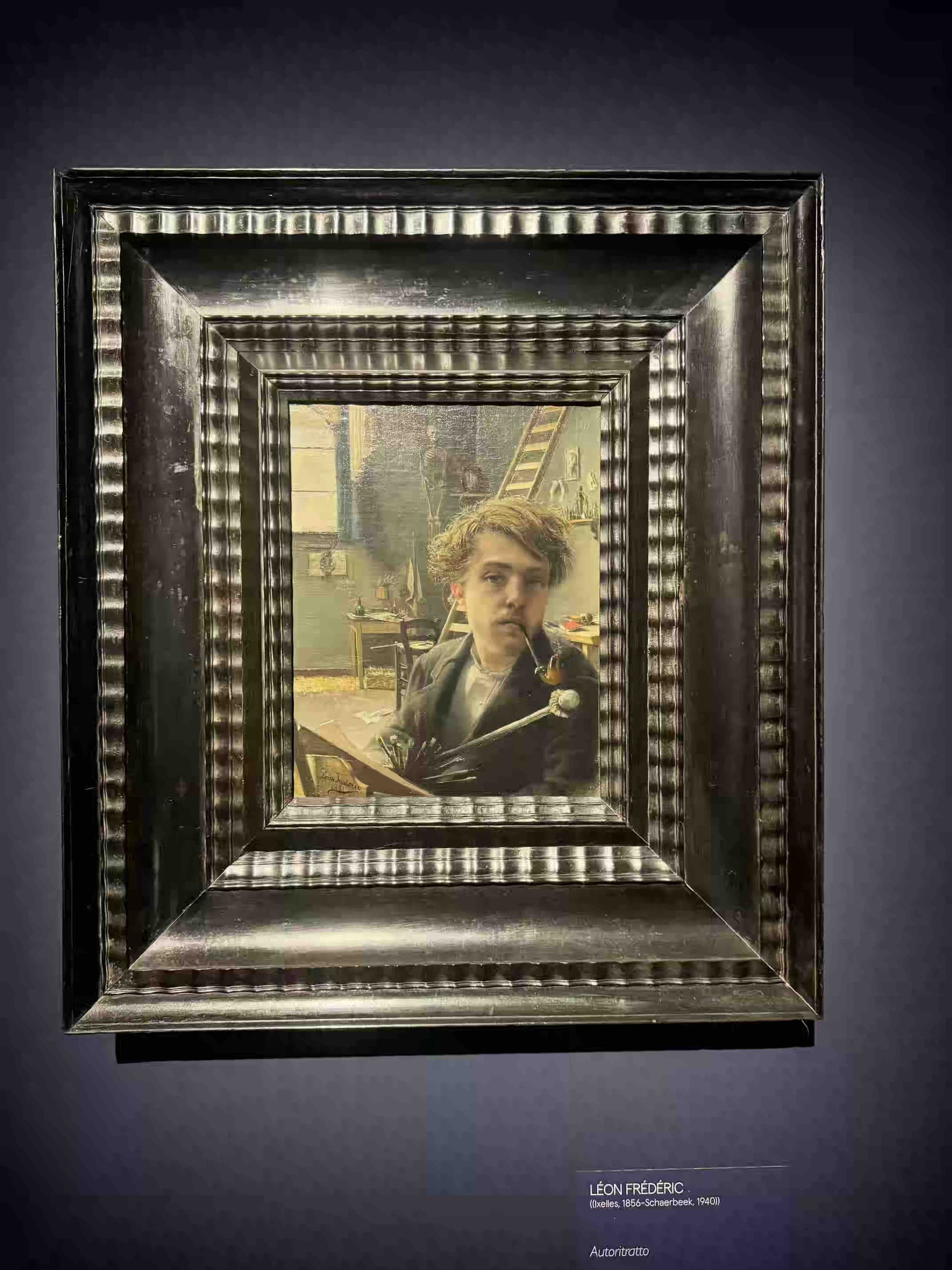 103 Léon Frédéric, Autoritratto.jpeg