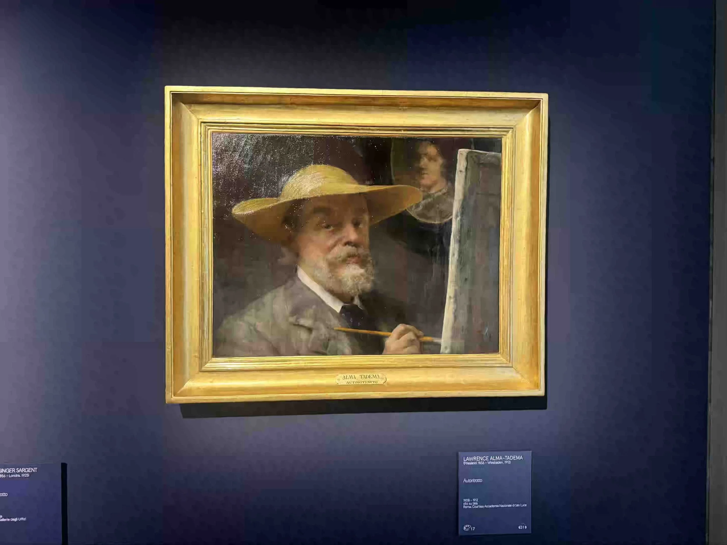 Lawrence Alma Tadema, Autoritratto