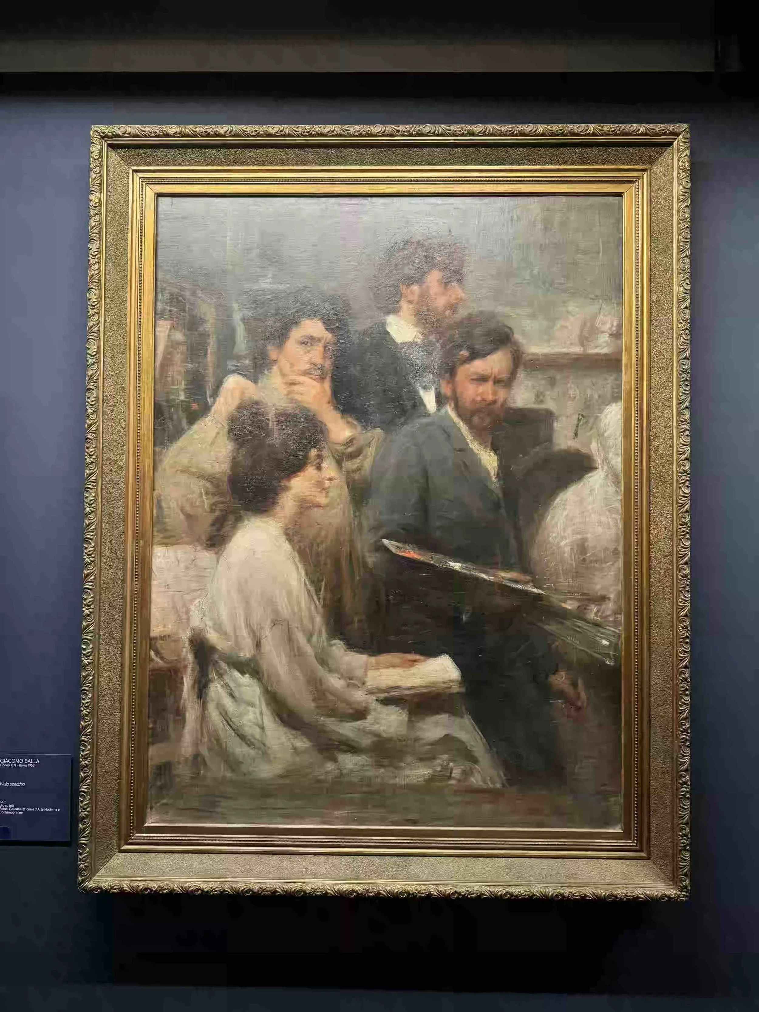 Giacomo Balla, Nello specchio