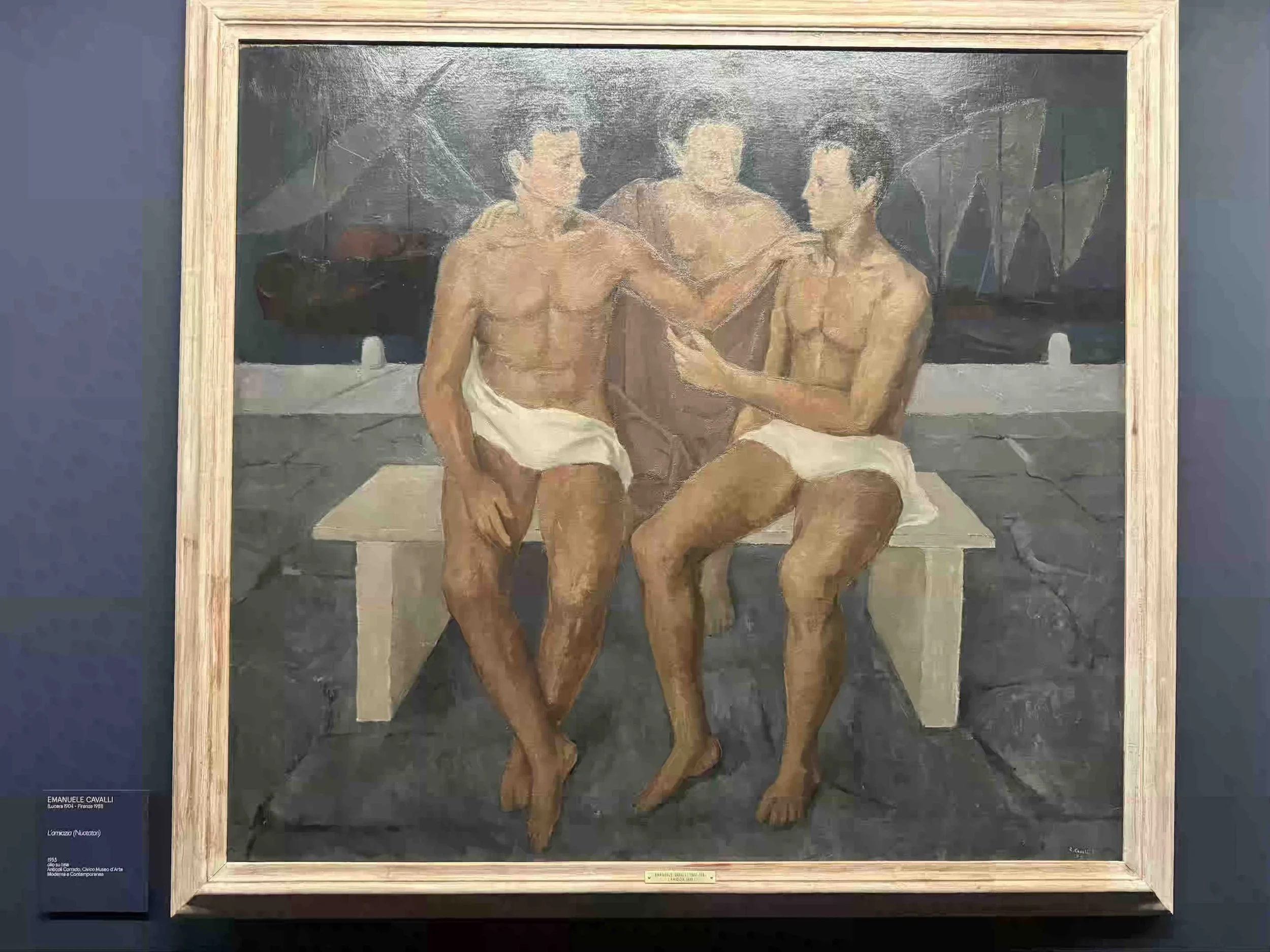 Emanuele Cavalli, L’amicizia (Nuotatori)