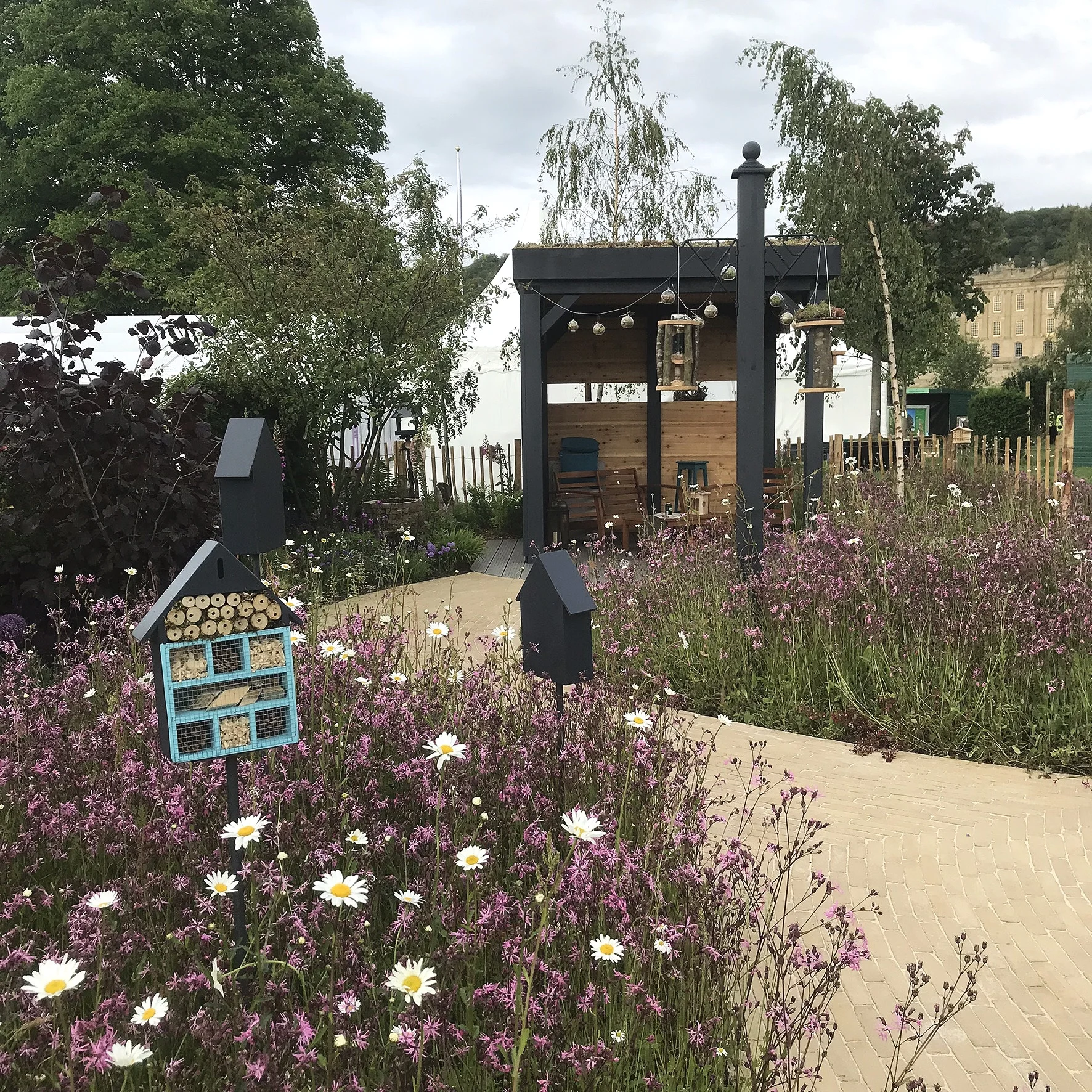 RHS Wildlife feature show garden