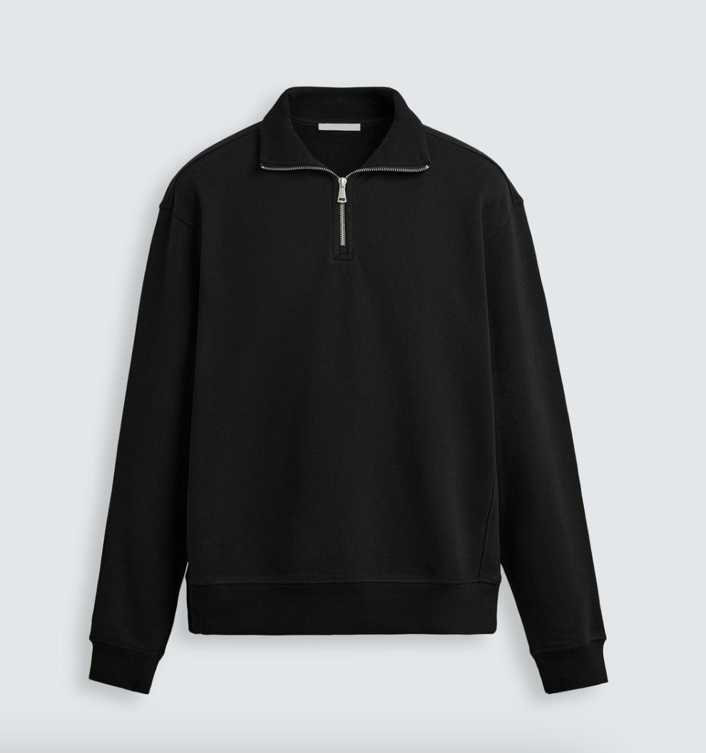 QUARTER ZIP JUMPER
