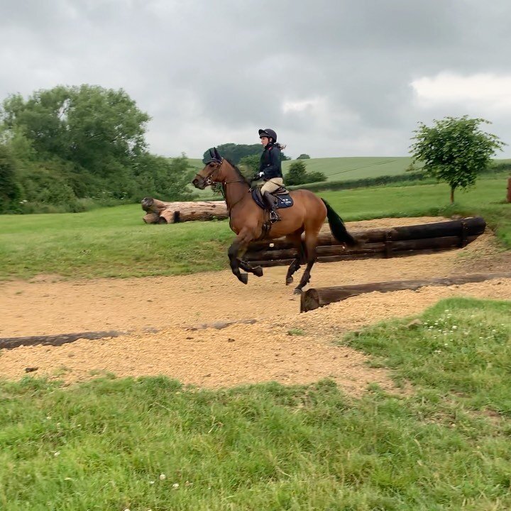 LET&rsquo;S DANCE (April) popping through all of the more technical questions with ease and jumping really well 🤩

.
.
.
#britisheventing #britishshowjumping #britishdressage #eventing #showjumping #dressage #eventer #eventersofinstagram #horse #equ