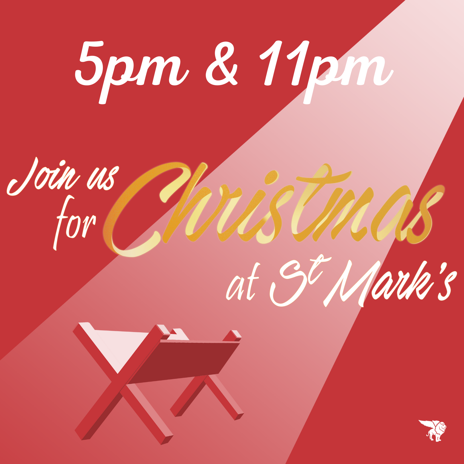 Christmas Eve at 5pm and 11pm