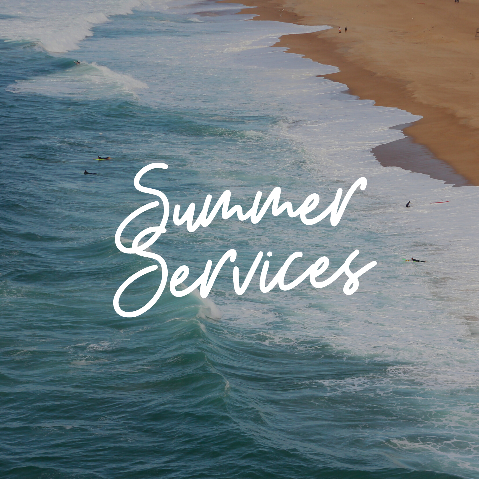 Summer Sunday services