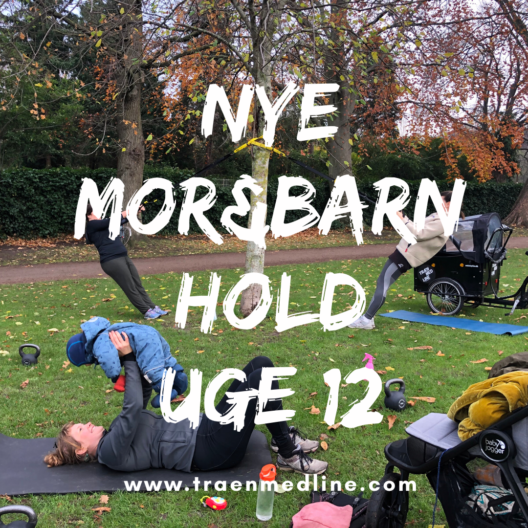 Nye Mor/Barn Hold starter uge 12 - har du husket at booke en plads?