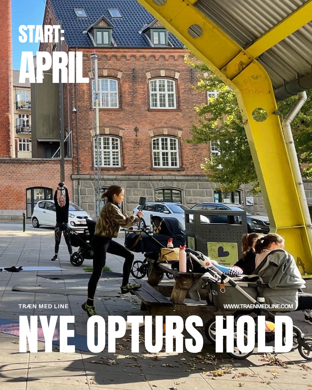 ÅBENT FOR TILMELDING /// NYE OPTURS HOLD STARTER TIL APRIL, YAY!