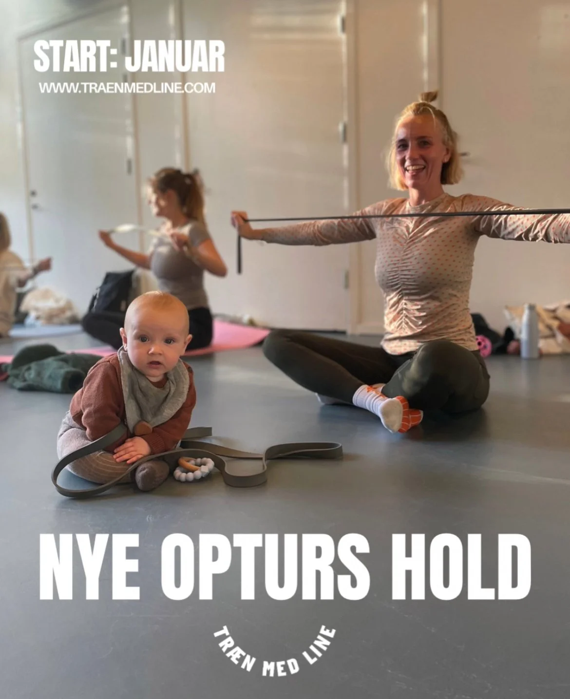 ÅBENT FOR TILMELDING /// NYE OPTURS HOLD STARTER TIL JANUAR, YAY!